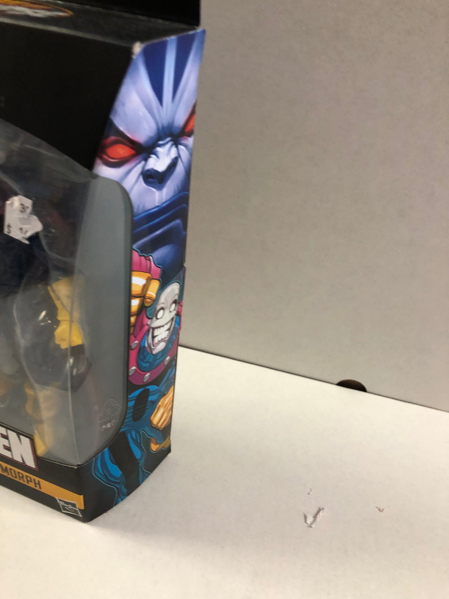 MARVEL LEGENDS SERIES X-MEN MARVELS MORPH SUGAR MAN BUILD A FIGURE GOOD CONDITION SMALL TEAR ON FRONT OF BOX