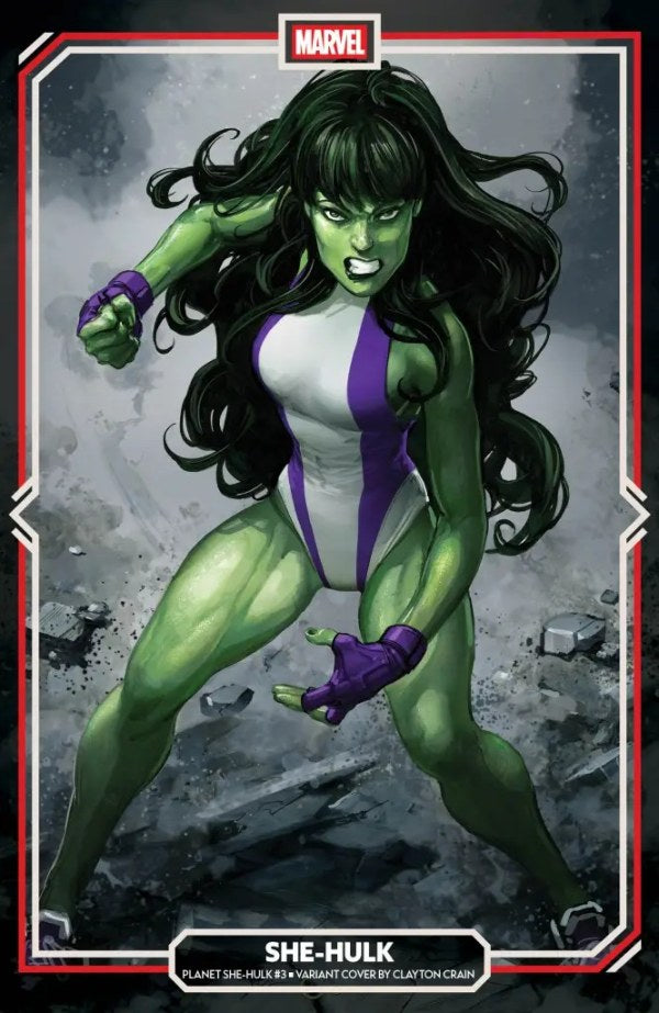 MARVEL COMICS PLANET SHE-HULK #3 CLAYTON CRAIN VARIANT
