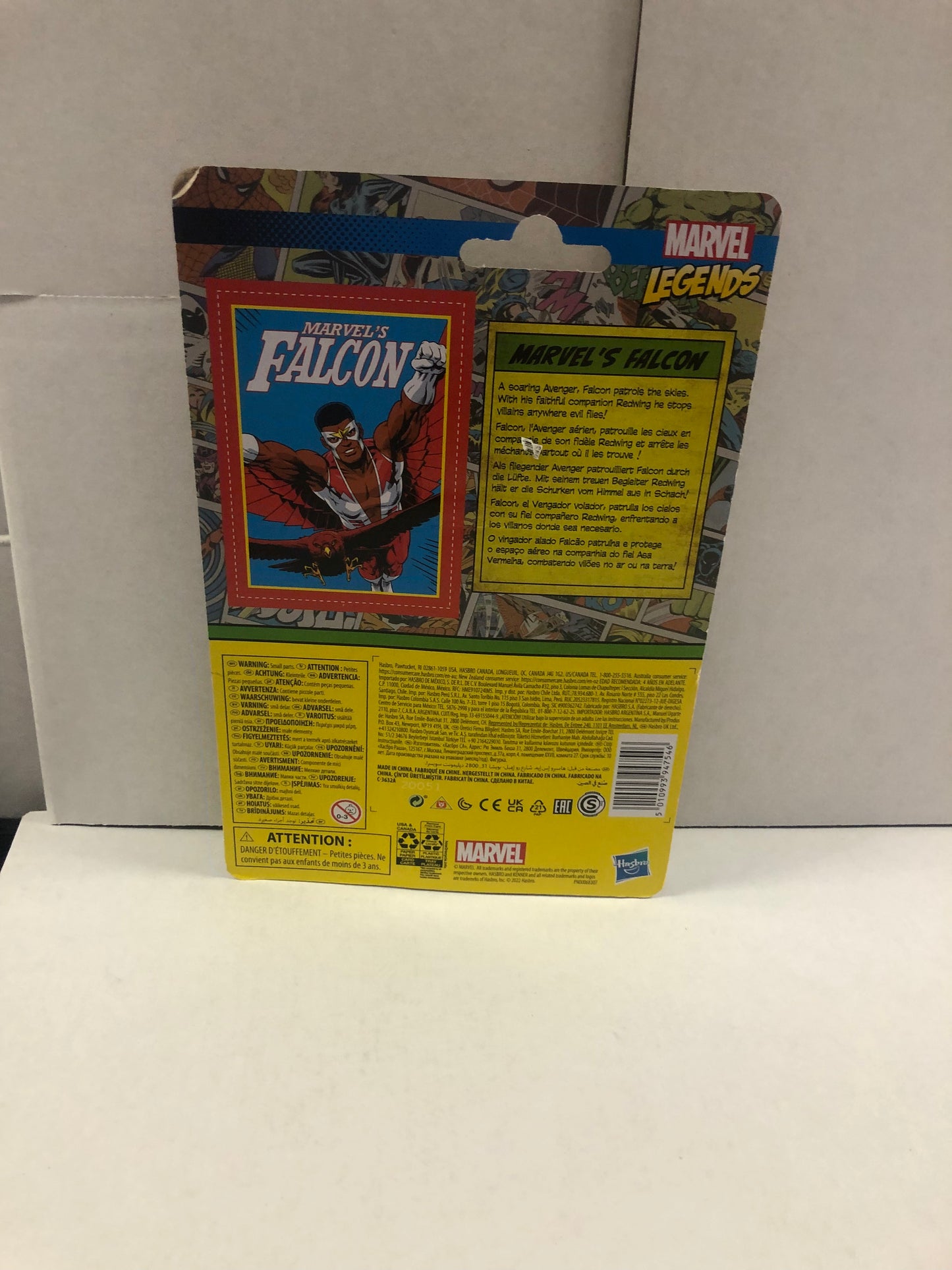 MARVEL LEGENDS KENNER (2022) MARVELS FALCON EXCELLENT CONDITION