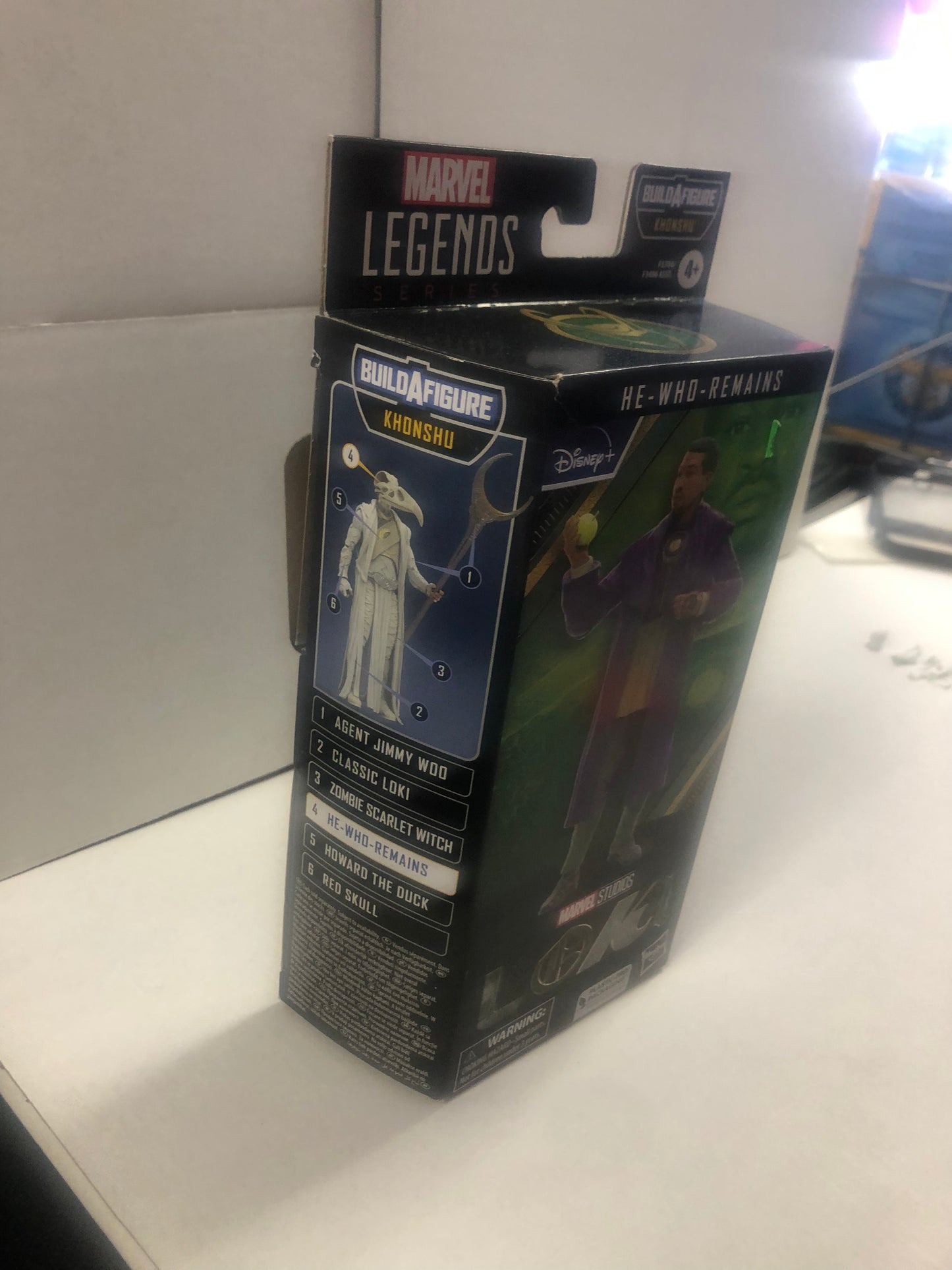 MARVEL LEGENDS SERIES LOKI HE WHO REMAINS KHONSHU BUILD A FIGURE EXCELLENT CONDITION
