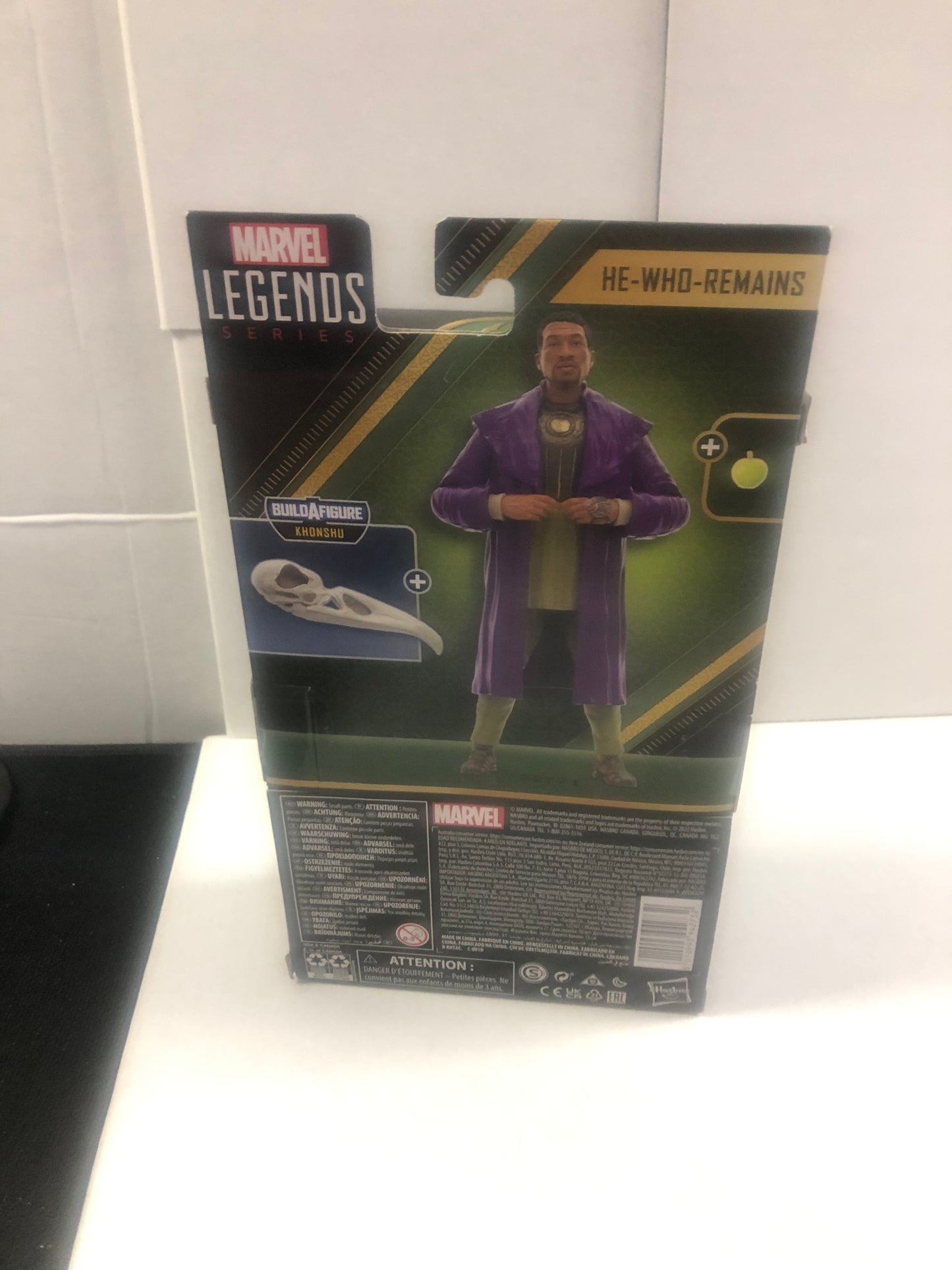 MARVEL LEGENDS SERIES LOKI HE WHO REMAINS KHONSHU BUILD A FIGURE EXCELLENT CONDITION