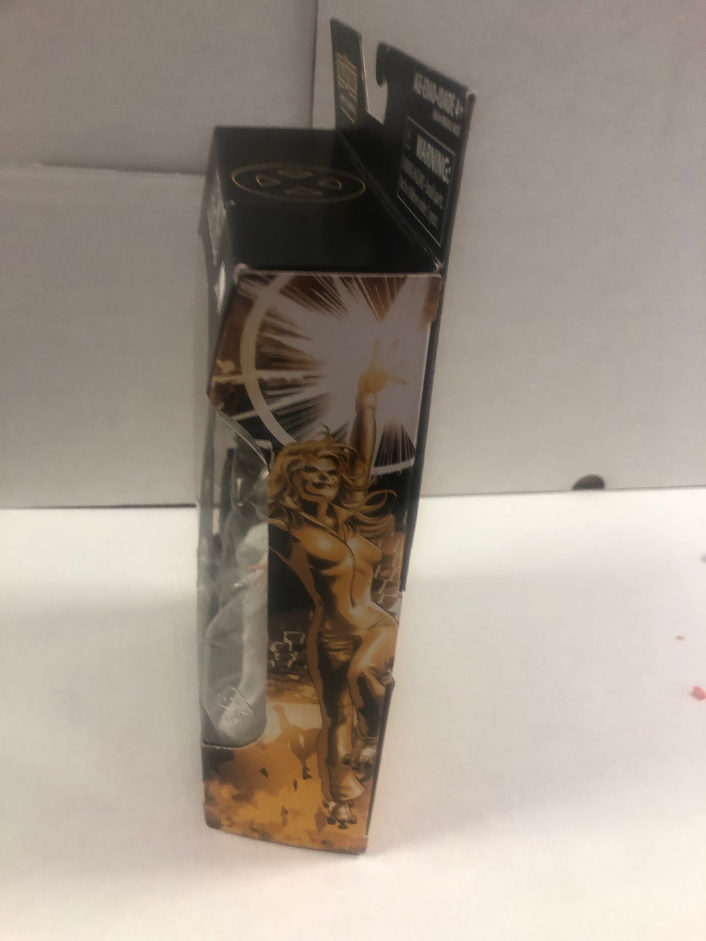 MARVEL LEGENDS SERIES X-MEN DAZZLER MARVELS WARLOCK BUILD A FIGURE GOOD CONDITION SMALL TEAR ON BACK OF BOX