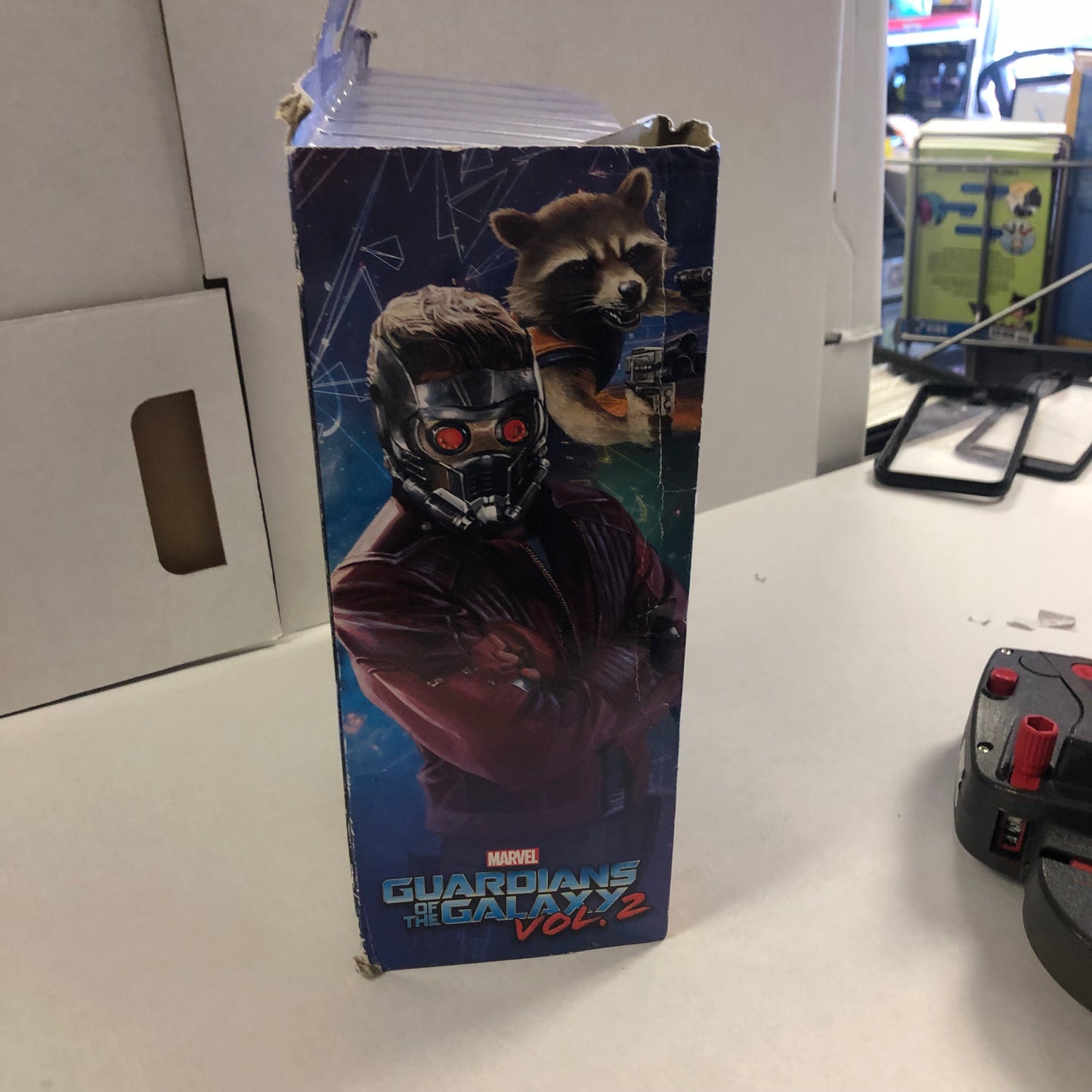 MARVEL SELECT GUARDIANS OF THE GALAXY VOLUME TWO STAR-LORD OKAY CONDITION BOX DAMAGE ON SIDE OF BOX