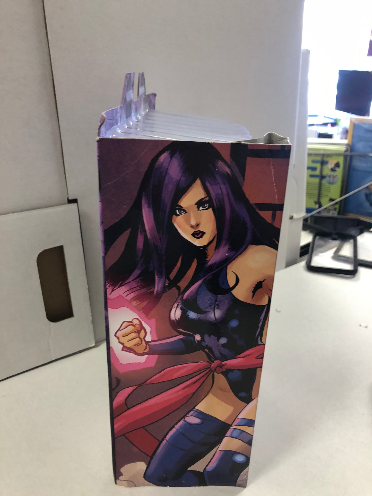 MARVEL SELECT PSYLOCKE OKAY CONDITION BOX DAMAGES ON BOTTOM OF BOX
