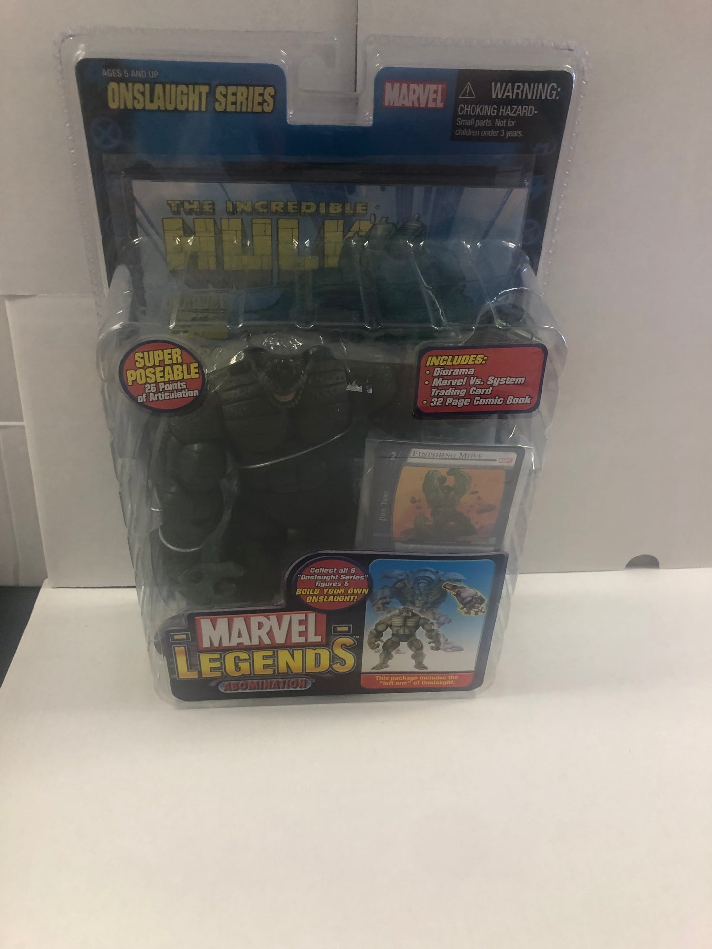 MARVEL LEGENDS ABOMINATION ONSLAUGHT SERIES EXCELLENT CONDITION