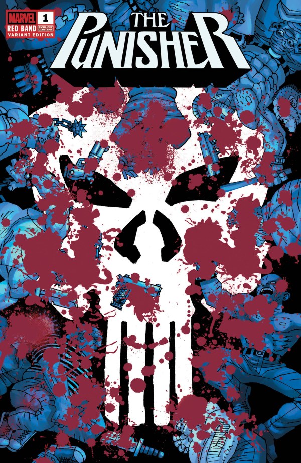 MARVEL COMICS THE PUNISHER RED BAND #1 THE WORLD TO COME