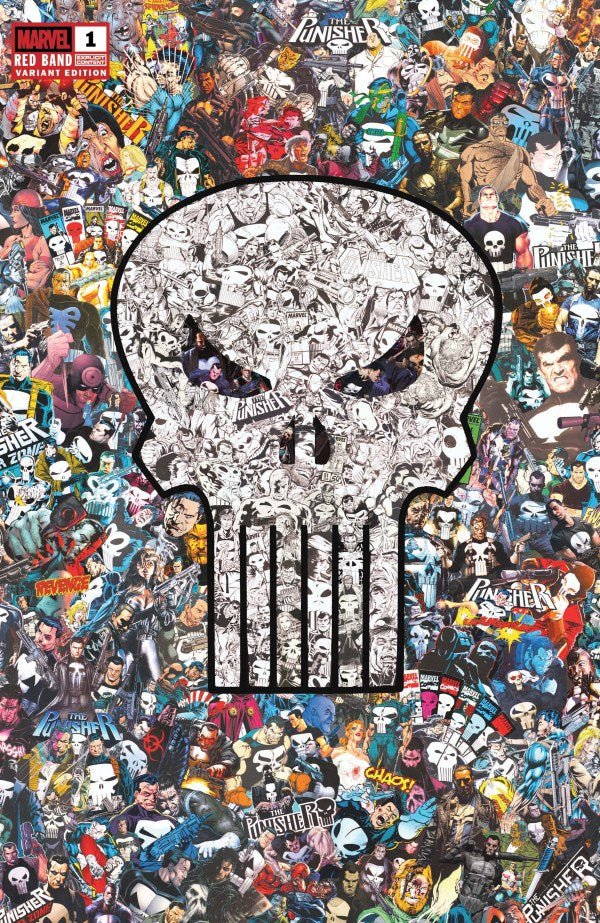 MARVEL COMICS THE PUNISHER RED BAND #1 THE WORLD TO COME