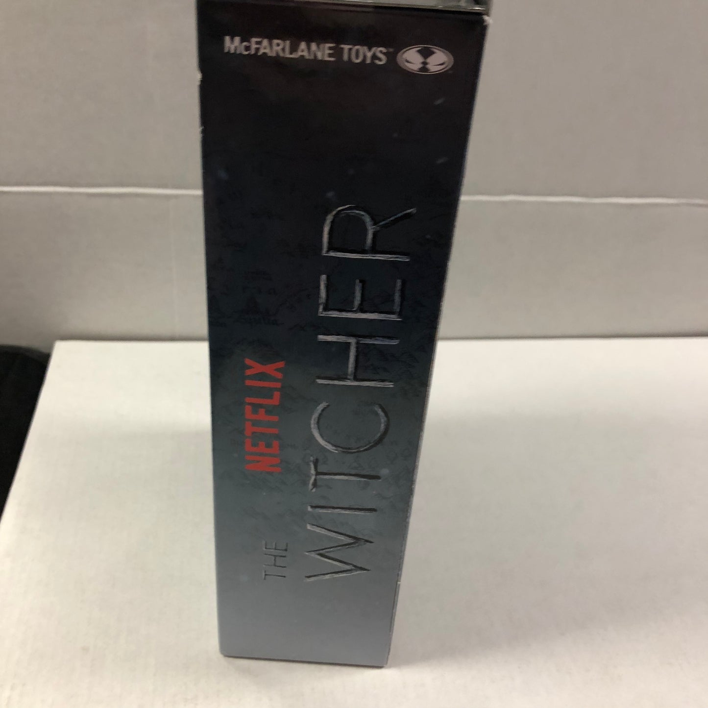 MCFARLANE TOYS, THE WITCHER GERALT OF RIVIA (GOOD CONDITION) STICKER ON BOTTOM OF BOX