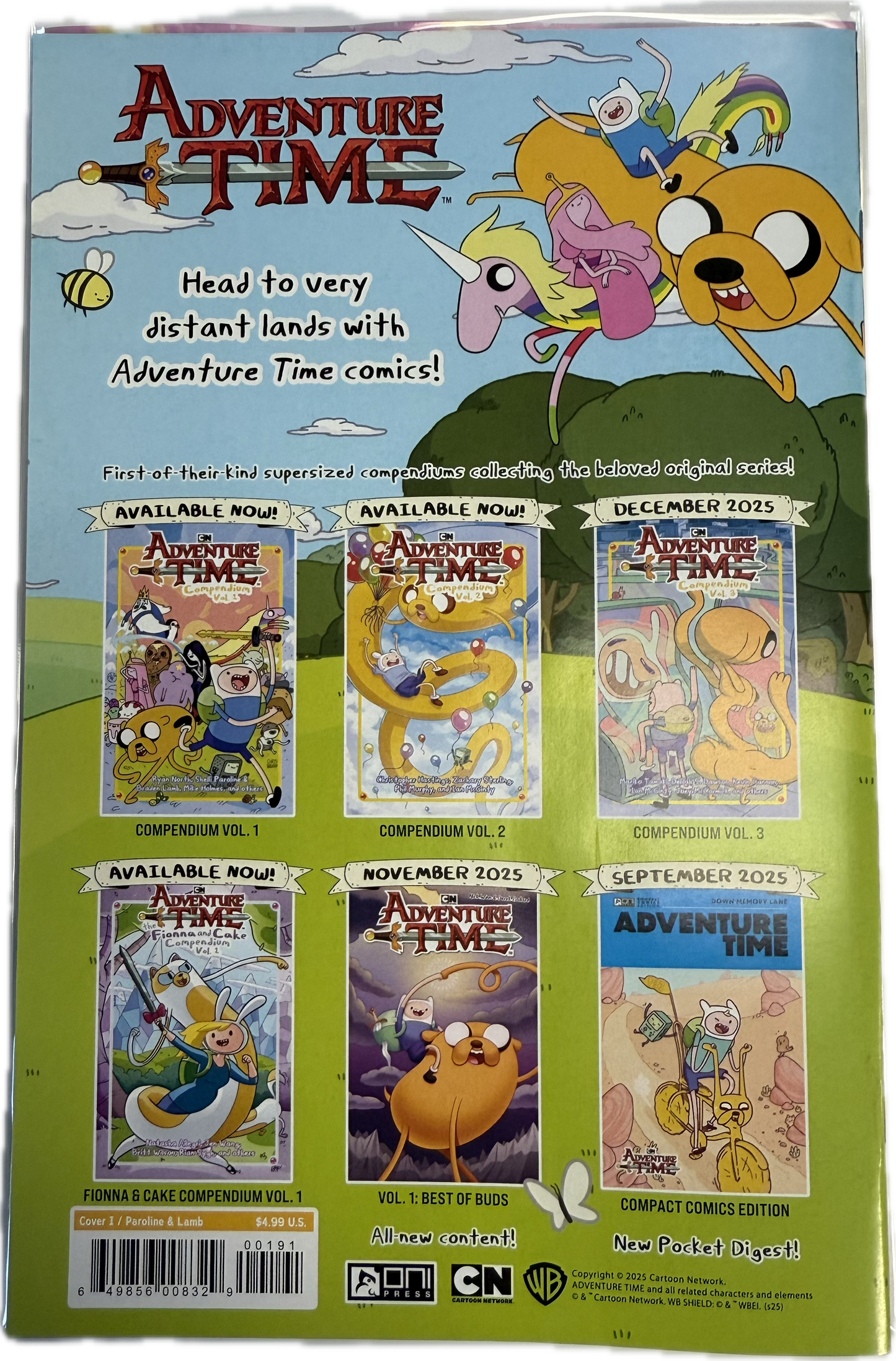ADVENTURE TIME #1 VOL.2 CVR I infinite interlocking variant