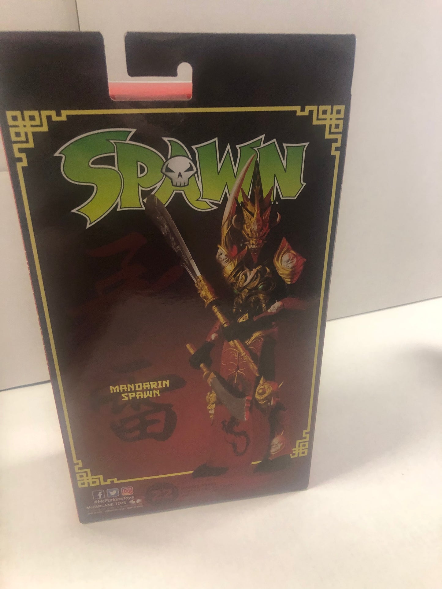 MCFARLANE TOYS MANDARIN SPAWN DECENT CONDITION