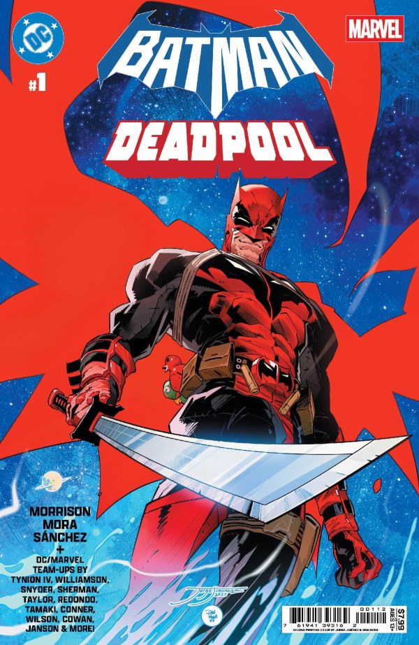 DC COMICS DC MARVEL BATMAN DEADPOOL #1 (ONE SHOT) Second Printing Cvr A Jorge Jimenez & Dan Mora