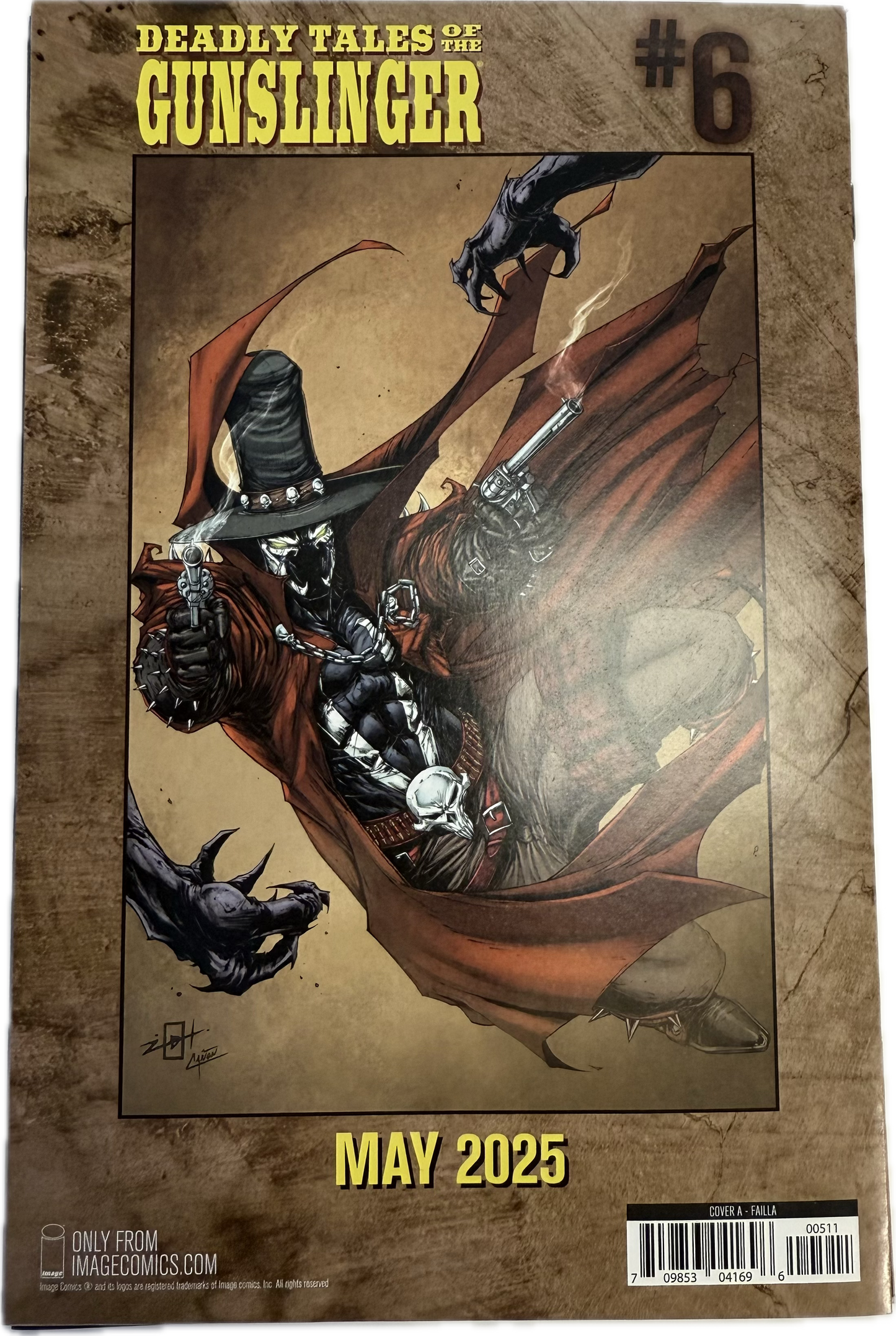IMAGE COMICS DEADLY TALES OF THE GUNSLINGER #5 10/25