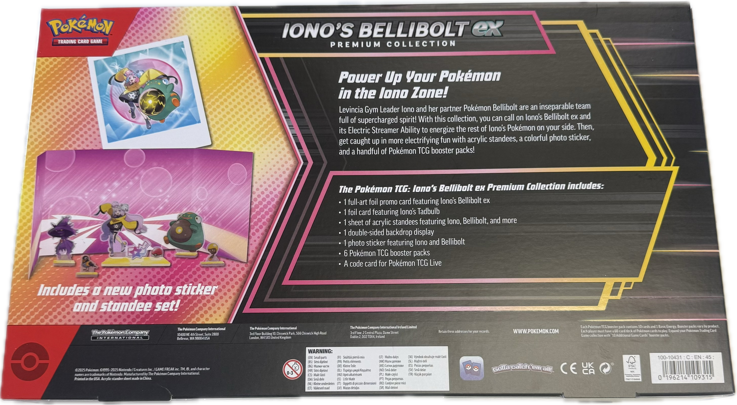 POKÉMON TCG IONOS BELLOUT EX PREMIUM COLLECTION