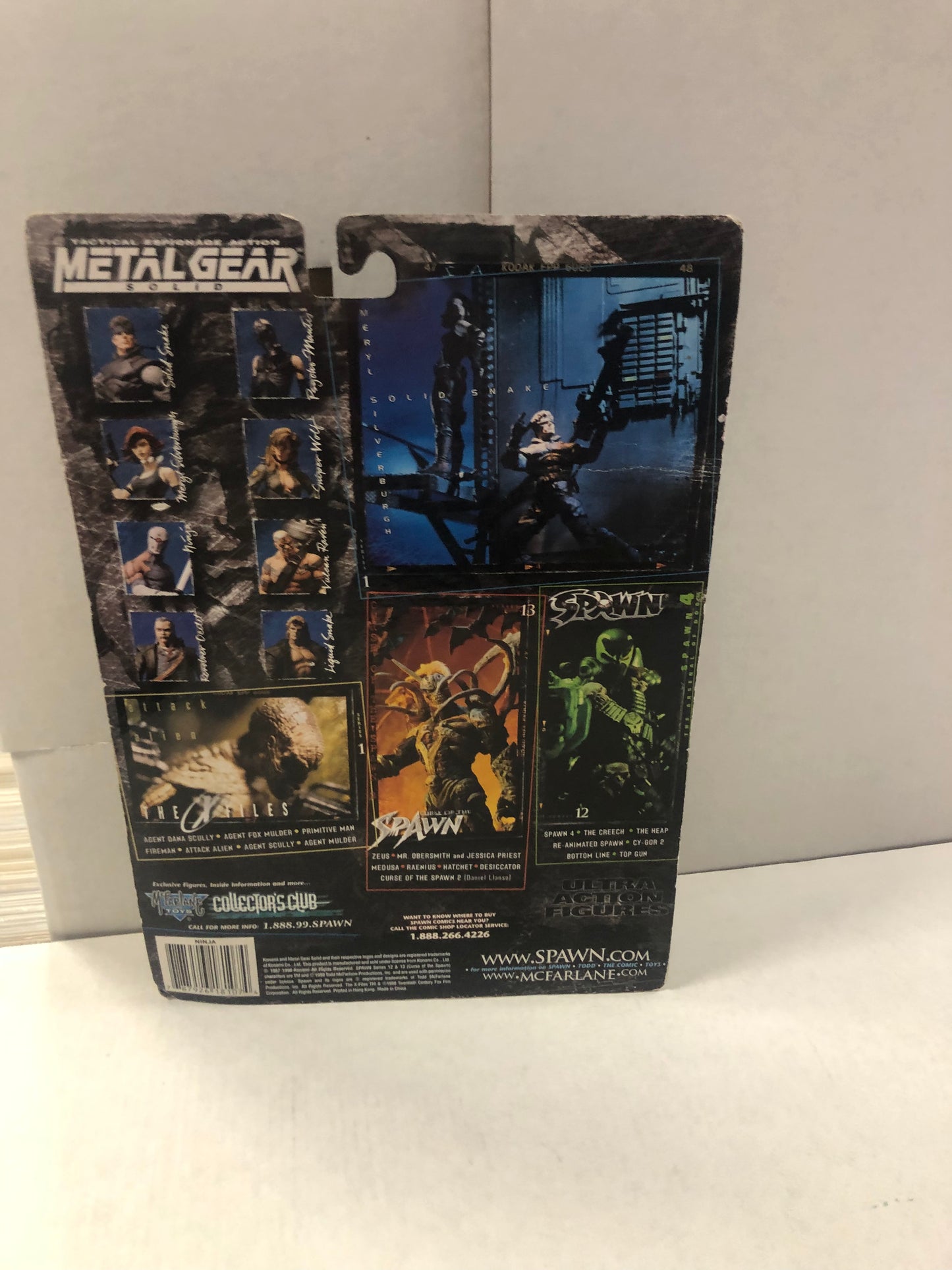 MCFARLANE TOYS METAL GEAR SOLID NINJA EXCELLENT CONDITION