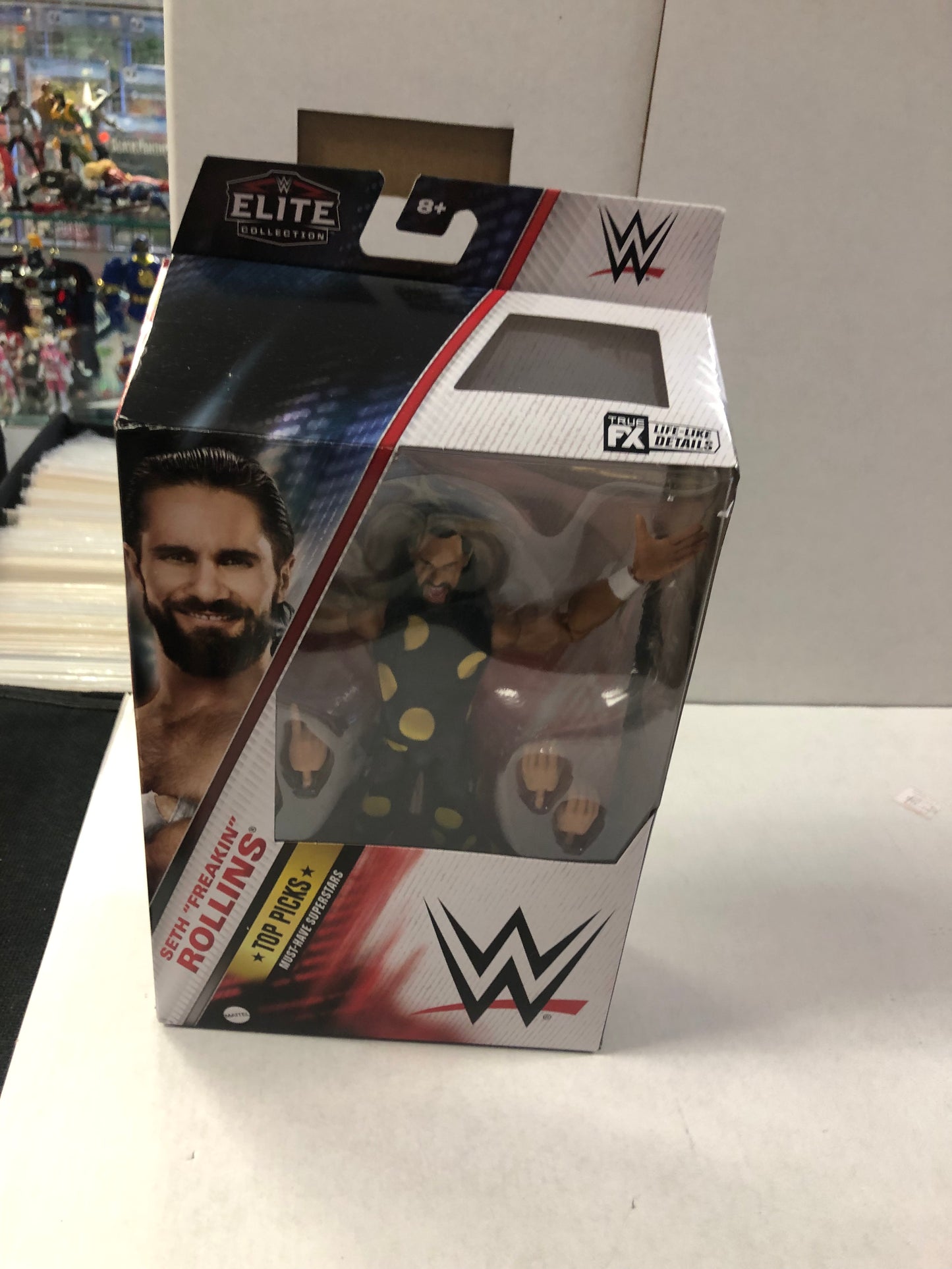 MATTEL WWE ELITE COLLECTION SETH FREAKIN ROLLINS EXCELLENT CONDITION