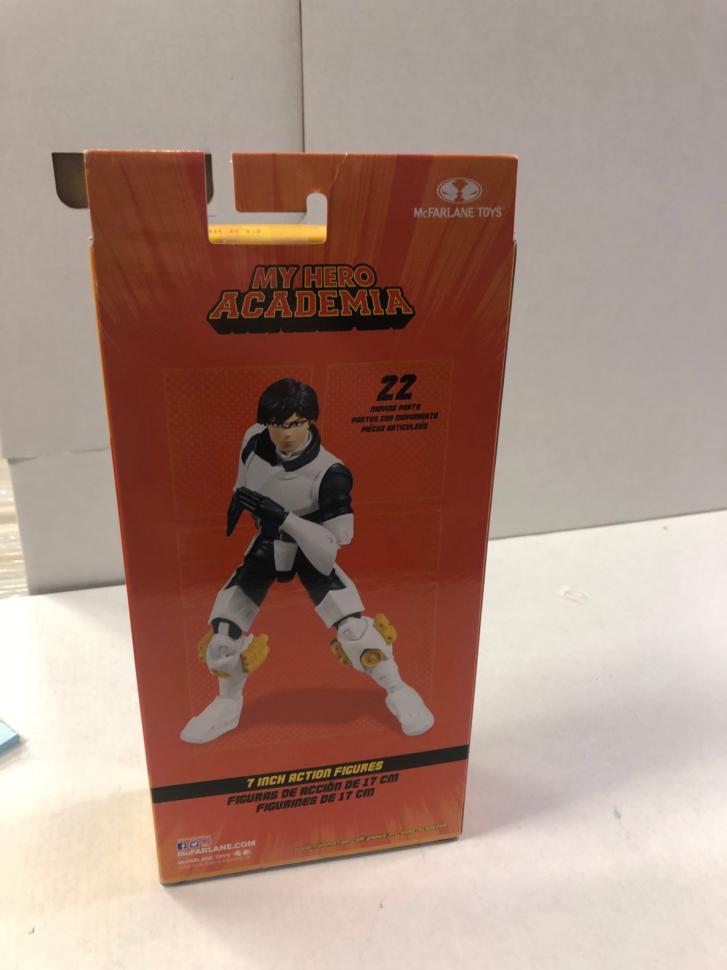 MCFARLANE TOYS MY HERO ACADEMIA TENYA IIDA EXCELLENT CONDITION