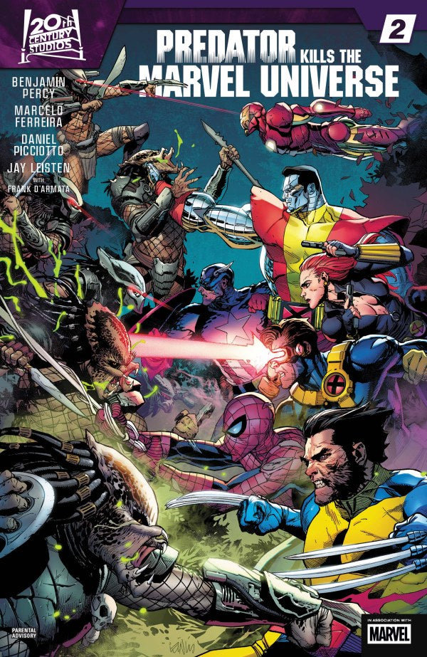 MARVEL COMICS PREDATOR KILLS THE MARVEL UNIVERSE #2