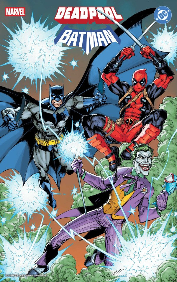 MARVEL/DC/ DEADPOOL/BATMAN #1 BAGLEY FOIL VARIANT