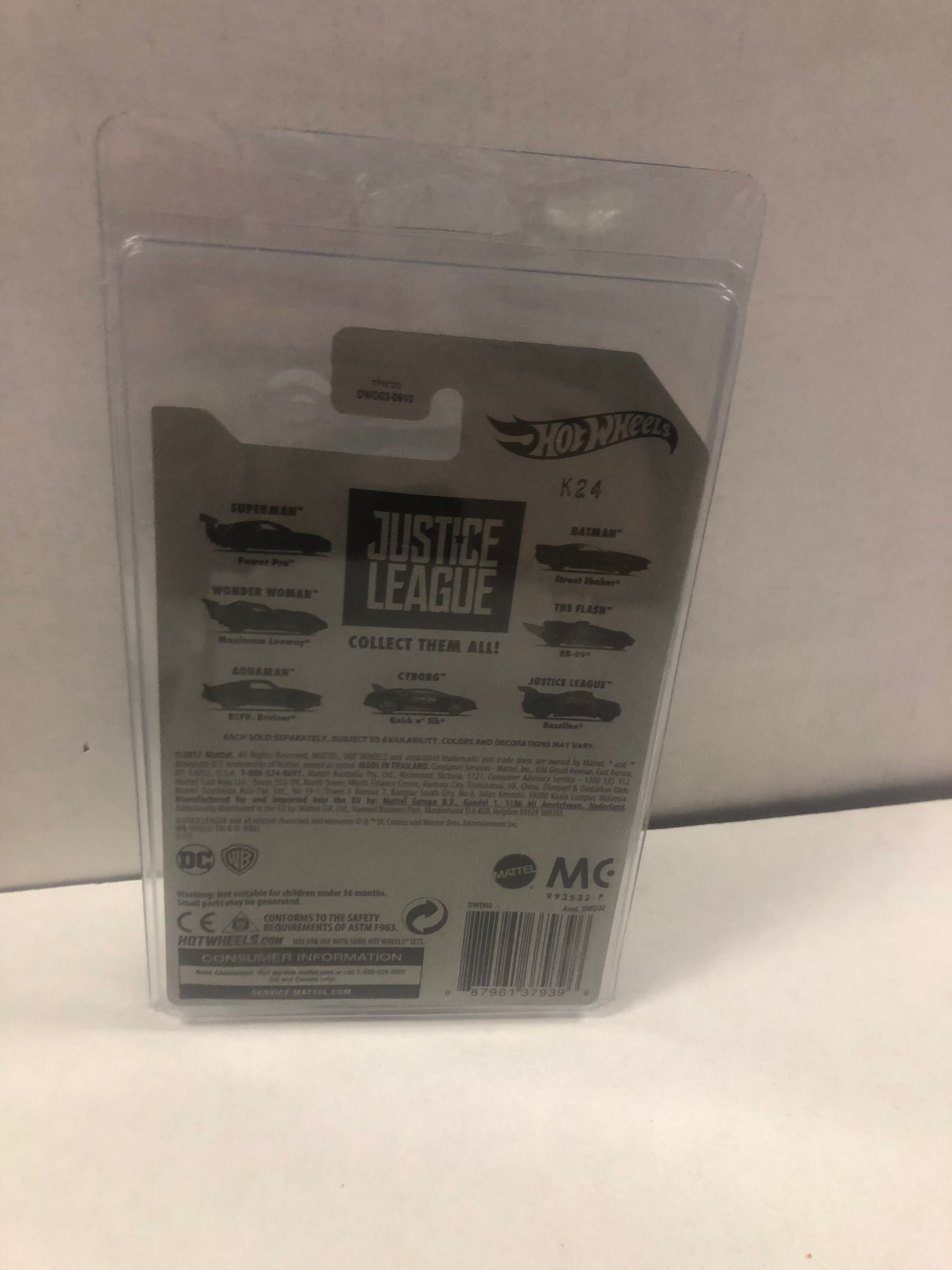 MATTEL HOT WHEELS JUSTICE LEAGUE THE BATMAN STREET SHACKER EXCELLENT CONDITION