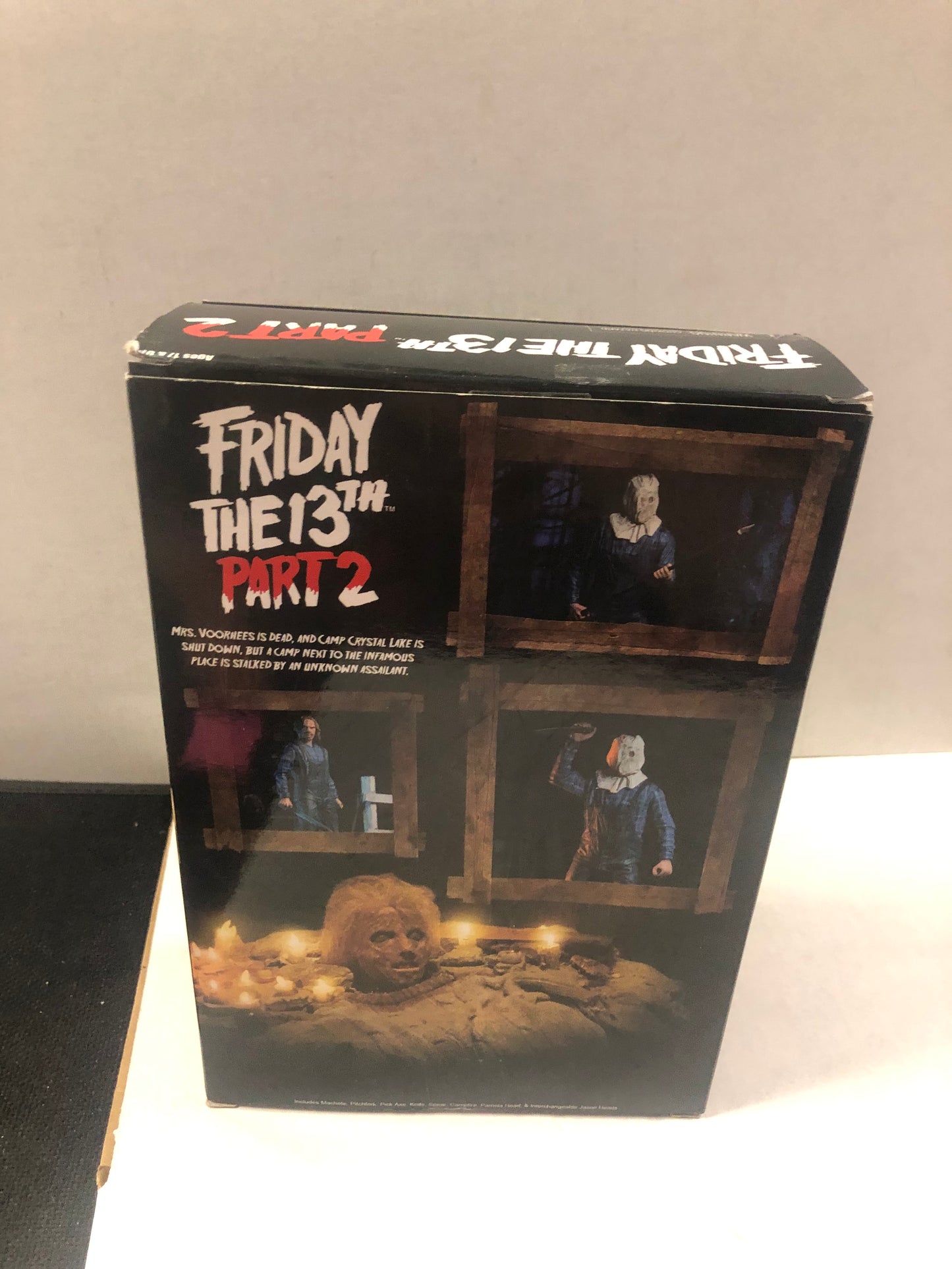 NECA FRIDAY THE 13TH PART 2 GOOD CONDITION SLIGHT WEAR ON BOX