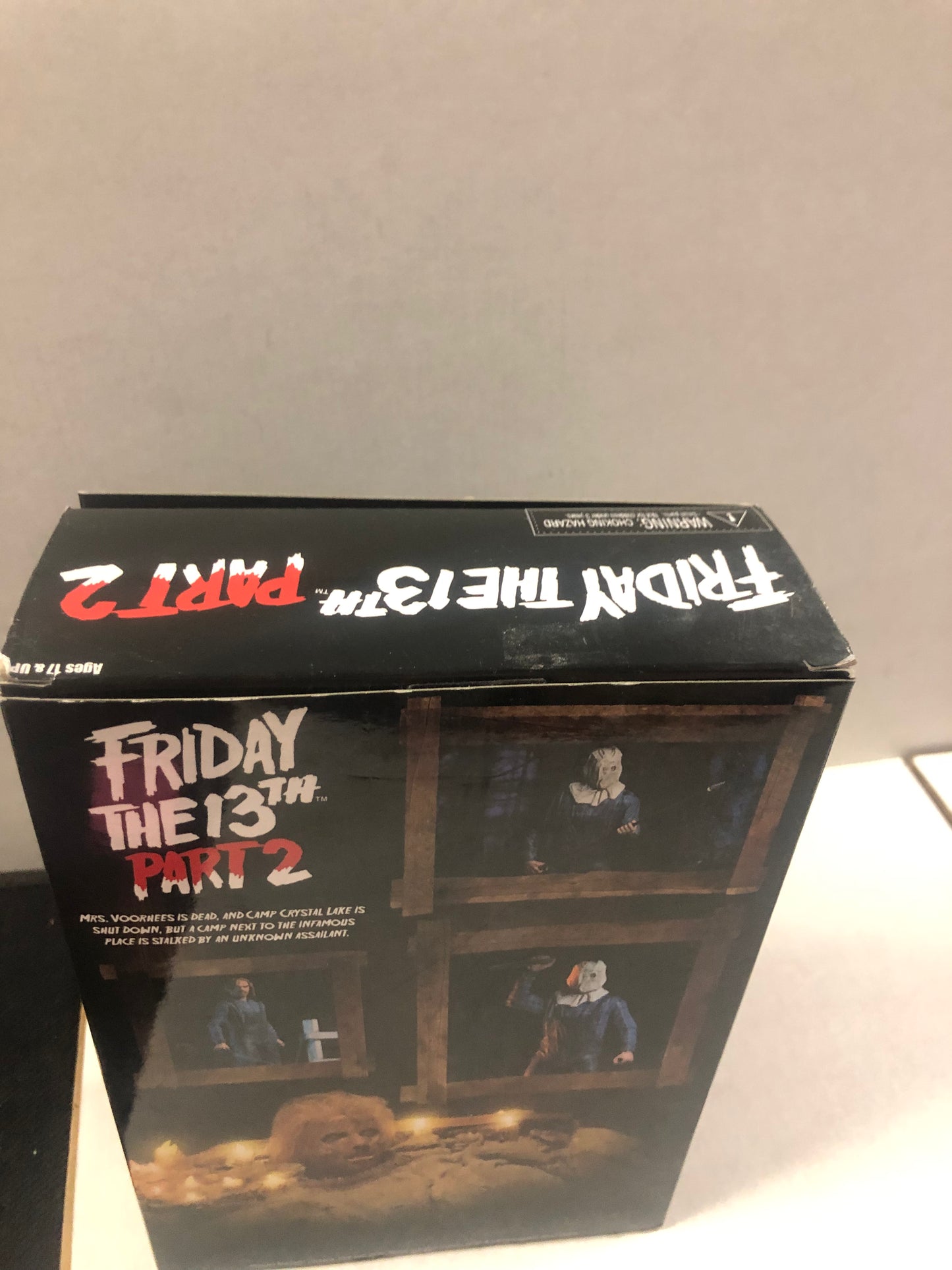 NECA FRIDAY THE 13TH PART 2 GOOD CONDITION SLIGHT WEAR ON BOX