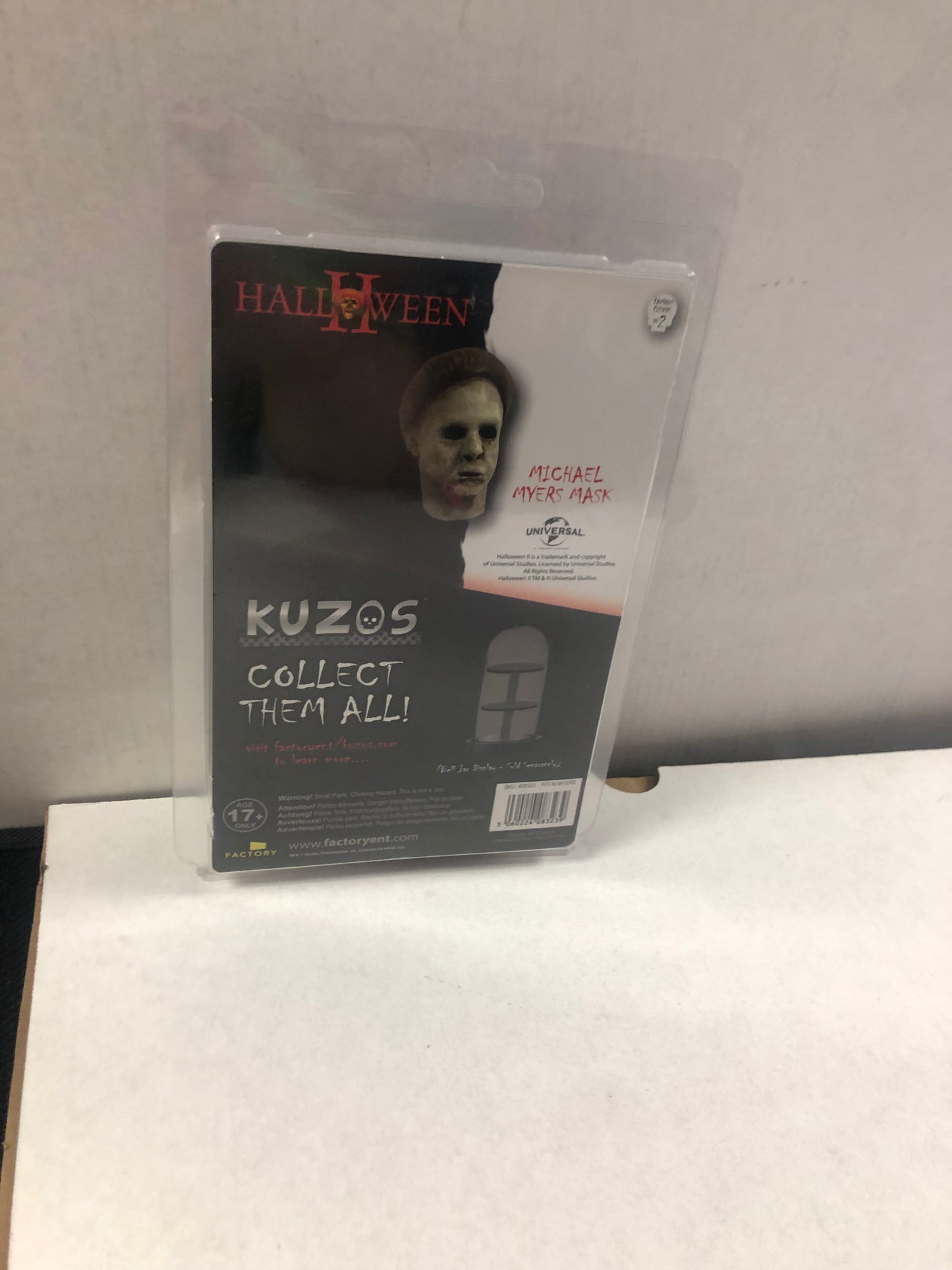 KUZOS HALLOWEEN II MICHAEL MYERS MASK EXCELLENT CONDITION