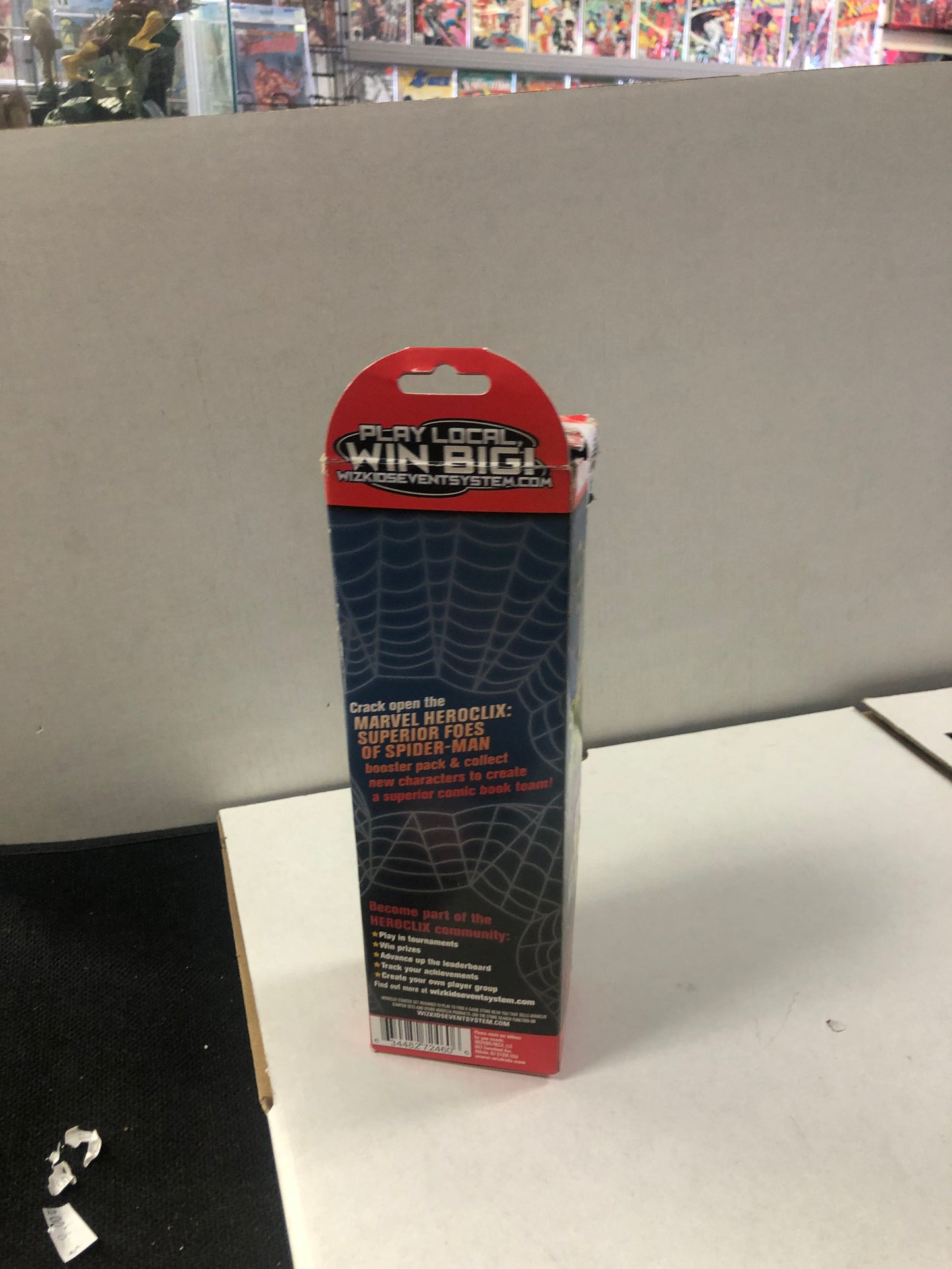 MARVEL THE SUPERIOR FOES OF SPIDER-MAN 5 PACK HEROCLIX POOR CONDITION BOX OPEN AND TORN