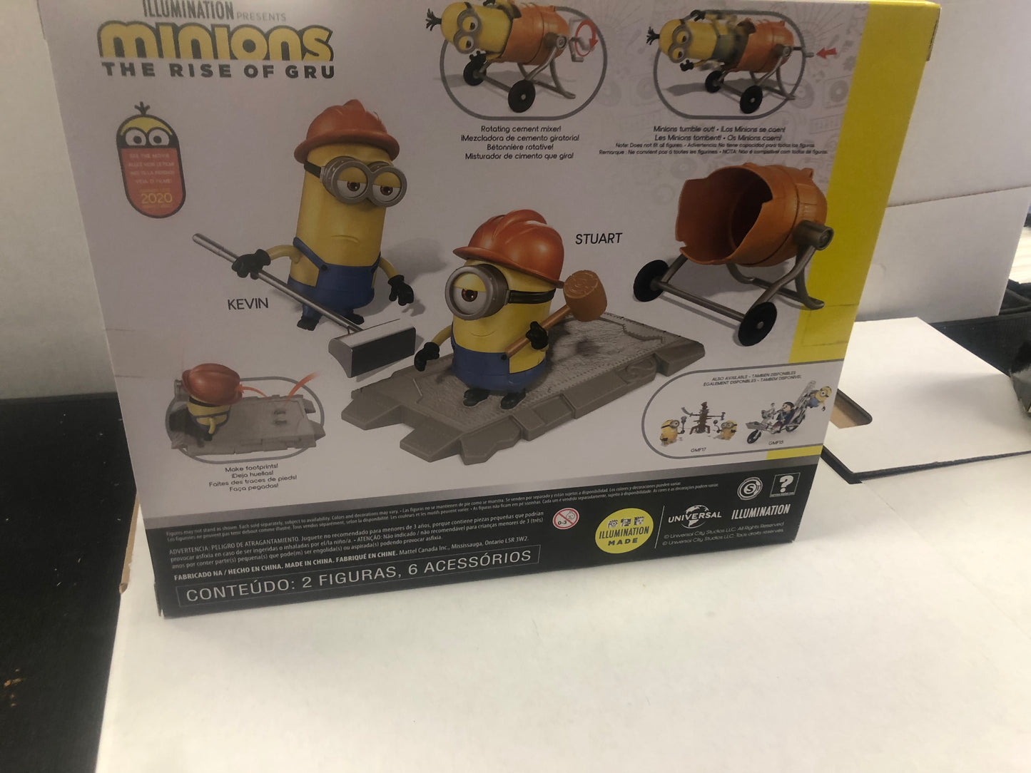MATTEL MINIONS RISE OF GRU MOVIE MOMENTS MIXED UP MINIONS EXCELLENT CONDITION