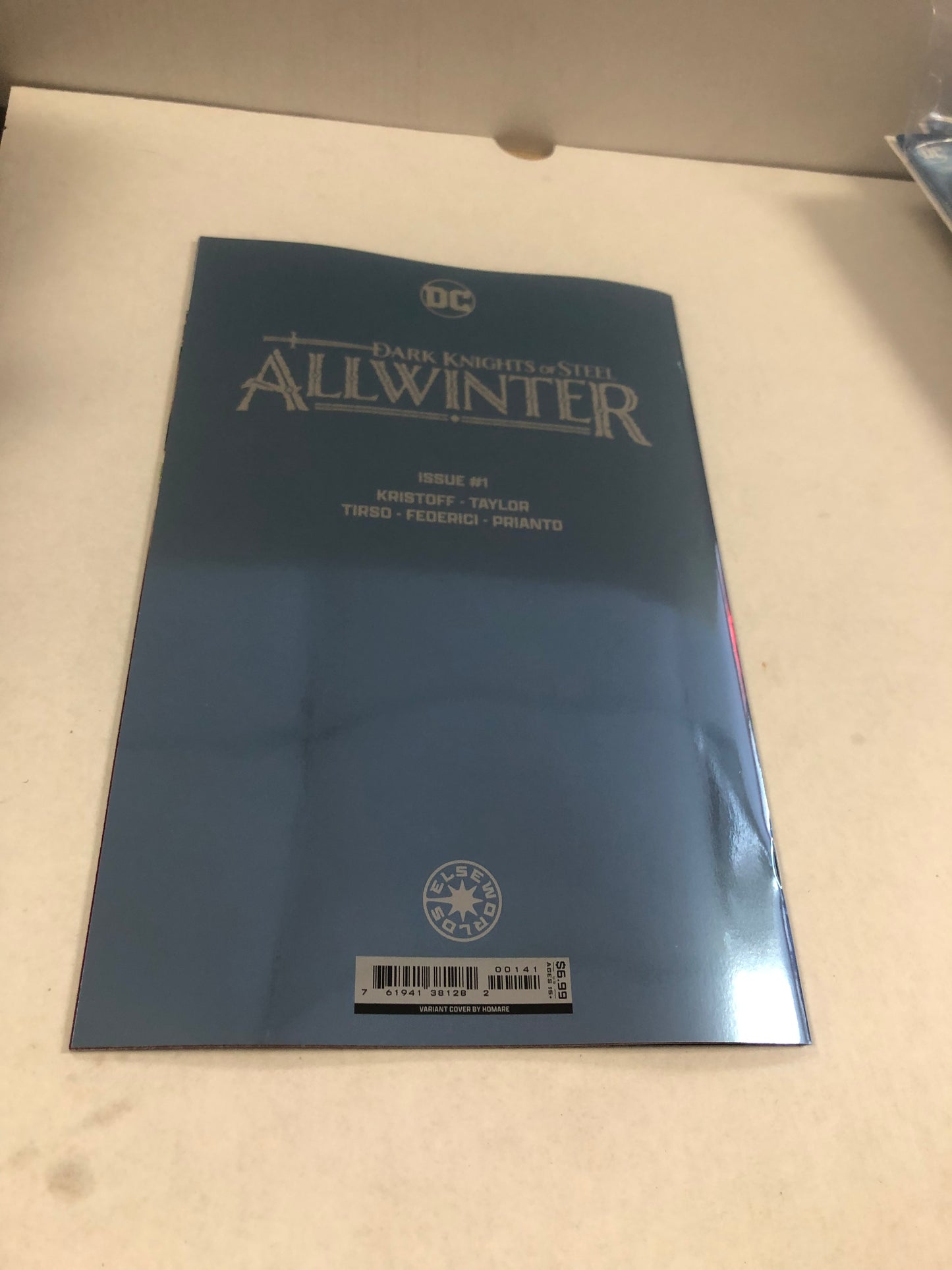 DC COMICS DARK KNIGHTS OF STEEL ALLWINTER 1 VARIANT