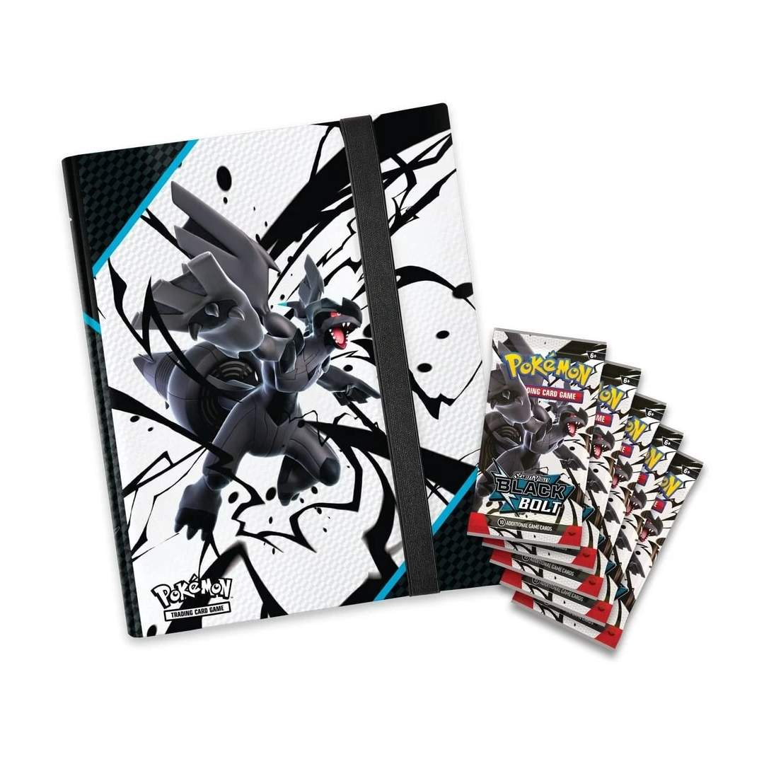 POKEMON TRADING CARD GAME BLACK BOLT BINDER COLLECTION SEALED