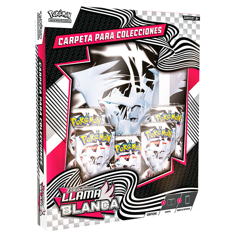POKEMON TRADING CARD GAME WHITE FLARE BINDER COLLECTION SEALED