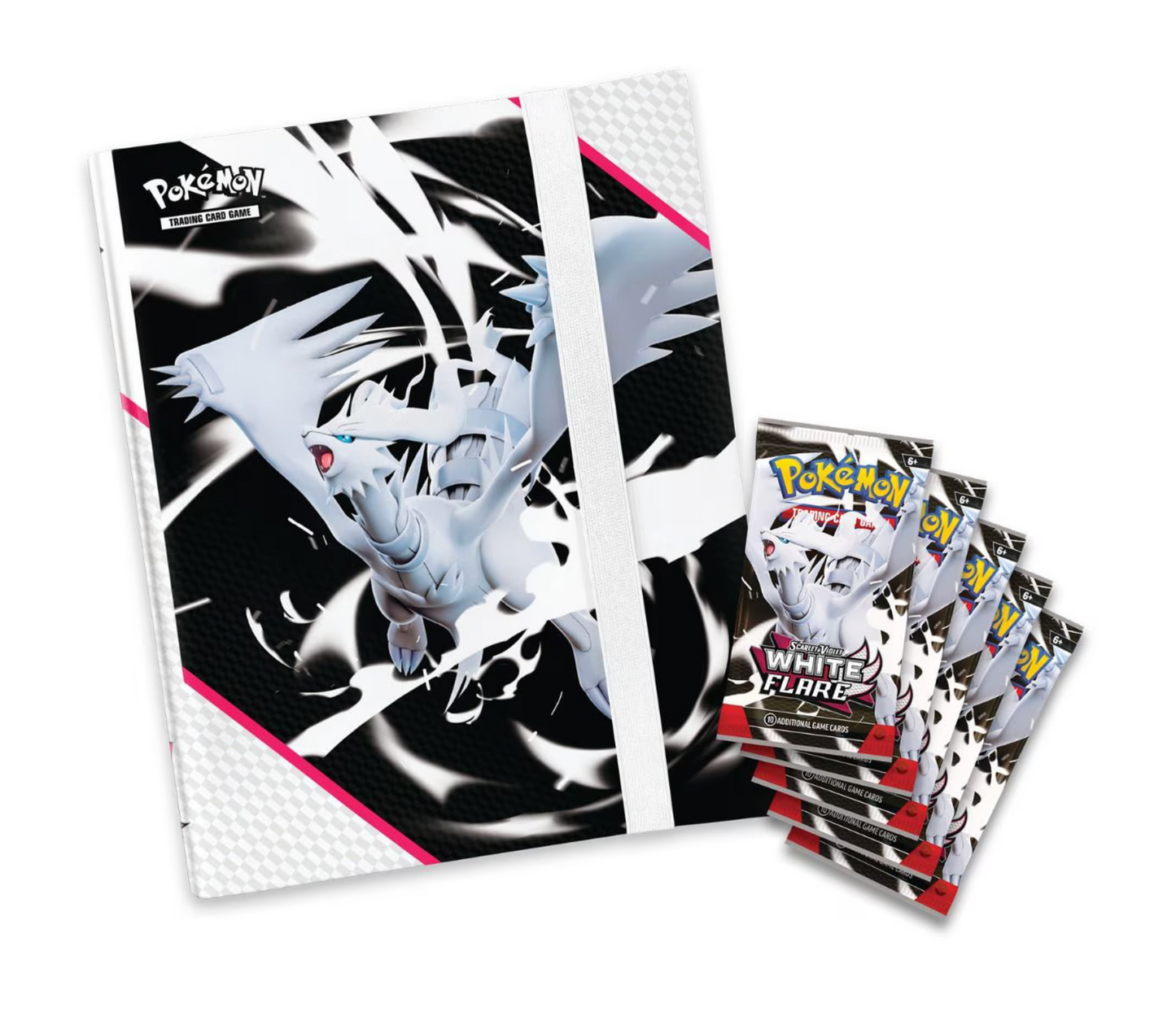 POKEMON TRADING CARD GAME WHITE FLARE BINDER COLLECTION SEALED
