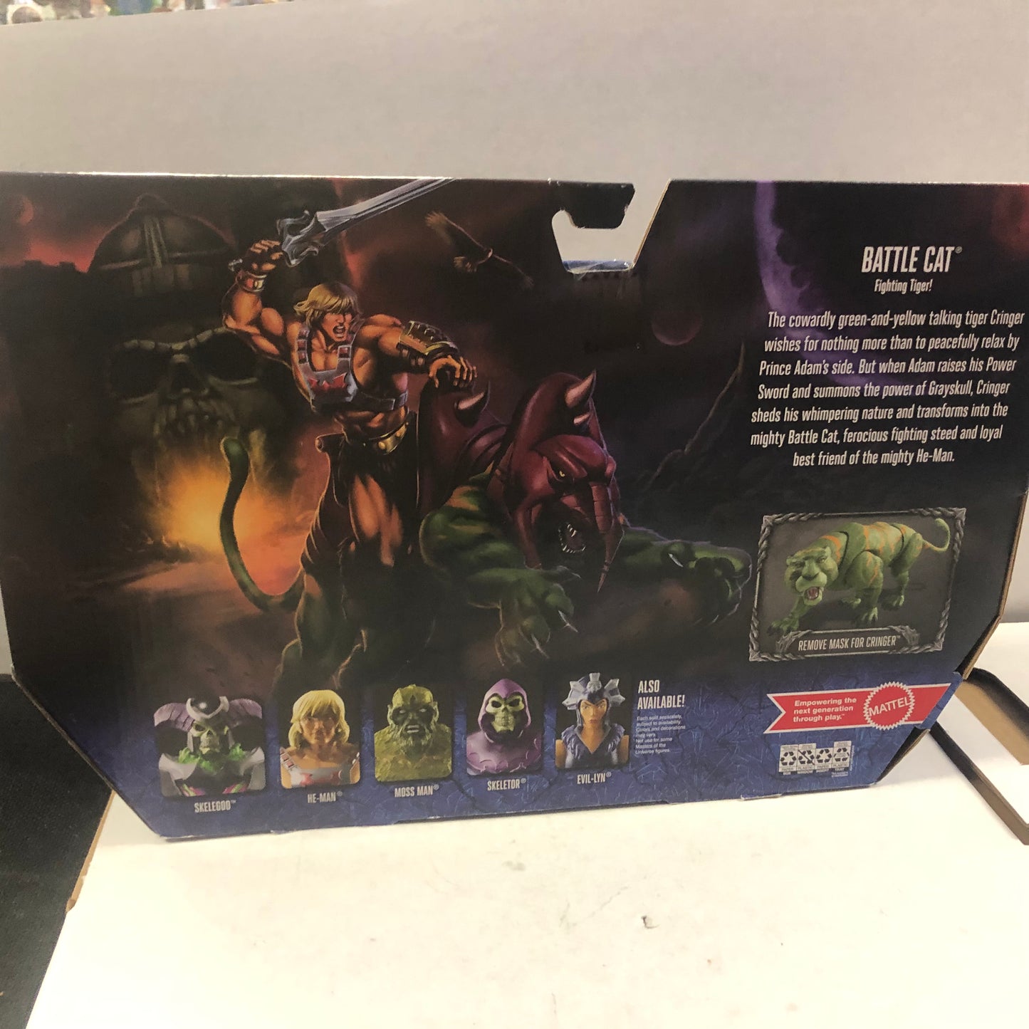 MATTEL MASTERS OF THE UNIVERSE REVELATION BATTLE CAT GREAT CONDITION