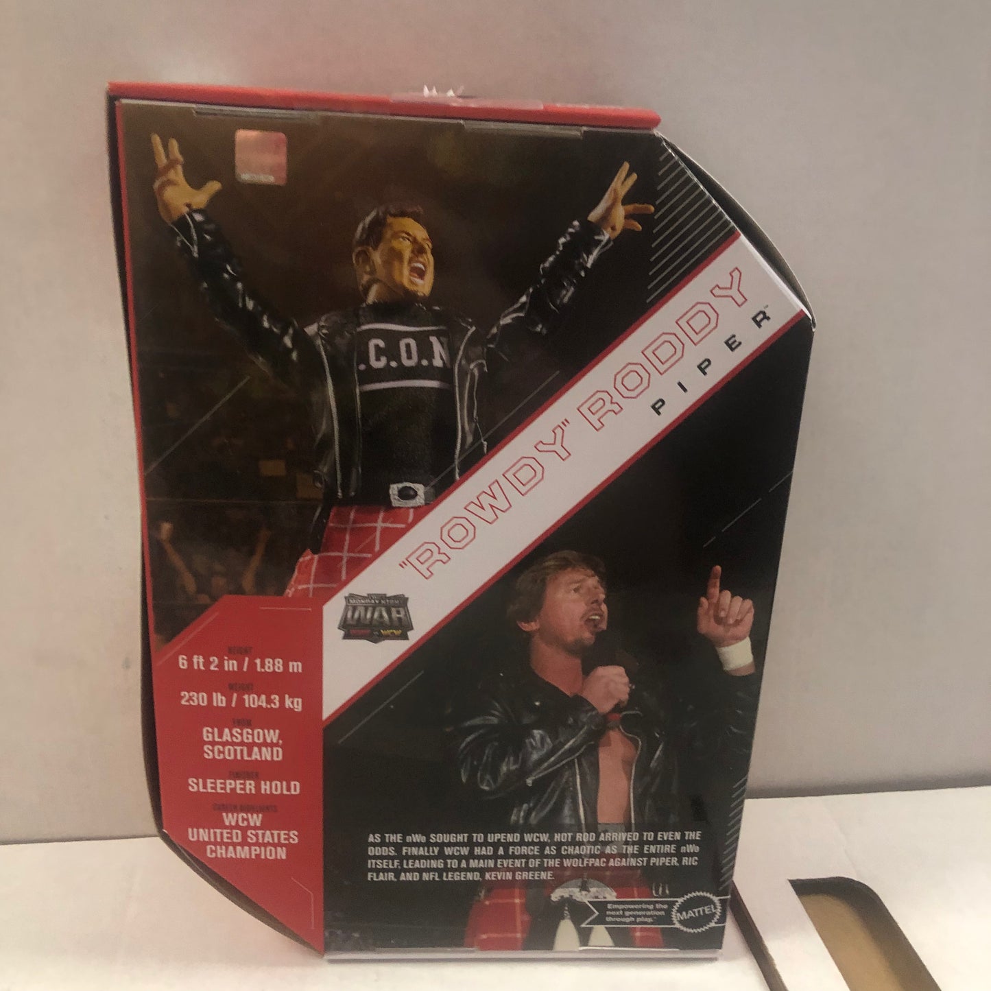 MATTEL WWE ULTIMATE EDITION ROWDY RODDY PIPER EXCELLENT CONDITION