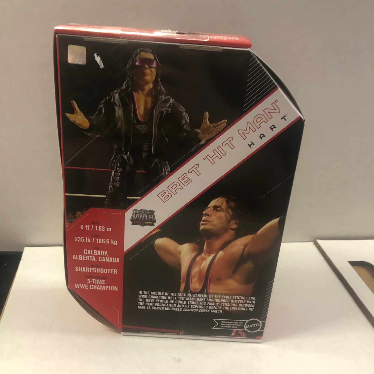 MATTEL WWE ULTIMATE EDITION BRET HIT MAN HART EXCELLENT CONDITION