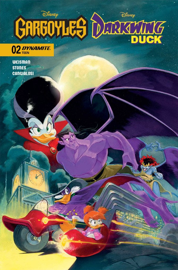 DYENAMITE COMICS GARGOYLES DARKWING DUCK #2 CVR B IVAN BIGARELLA VAR