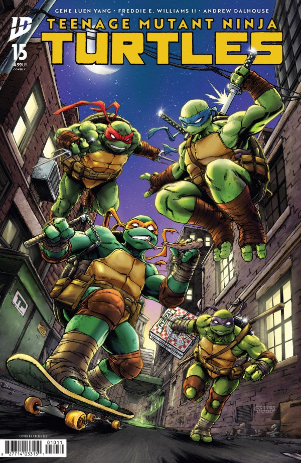 IDW COMICS Teenage Mutant Ninja Turtles #15 Variant C (Creees Lee)