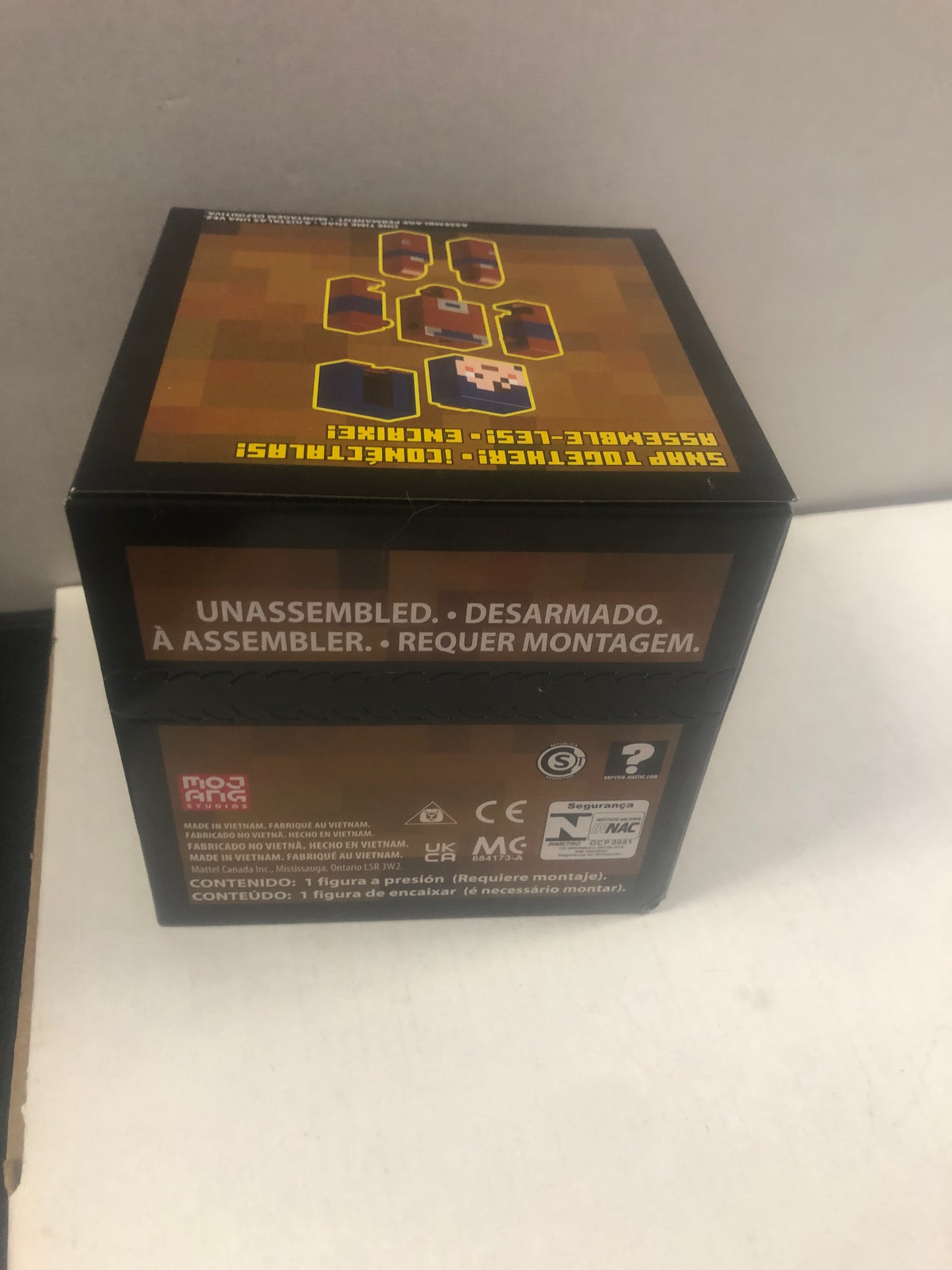 MATTEL MINECRAFT FUSION FIGURES HEX EXCELLENT CONDITION