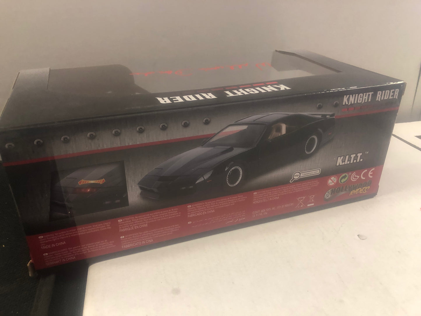 JADA KNIGHT RIDER KITT HOLLYWOOD RIDES SIGNED EXCELLENT CONDITION