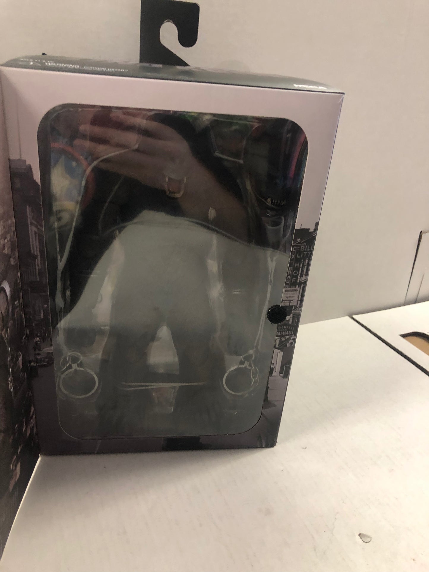 NECA KING KONG OKAY CONDITION BOX DAMAGE ON BACK OF BOX HOOK TORN