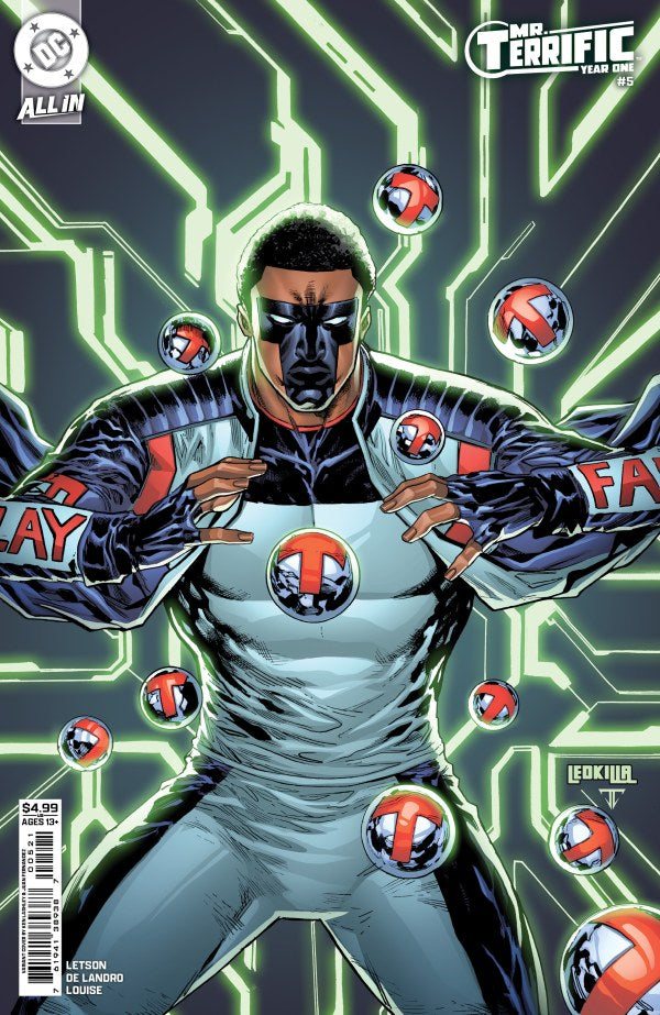 DC COMICS MR TERRIFIC YEAR ONE #5 CVR B