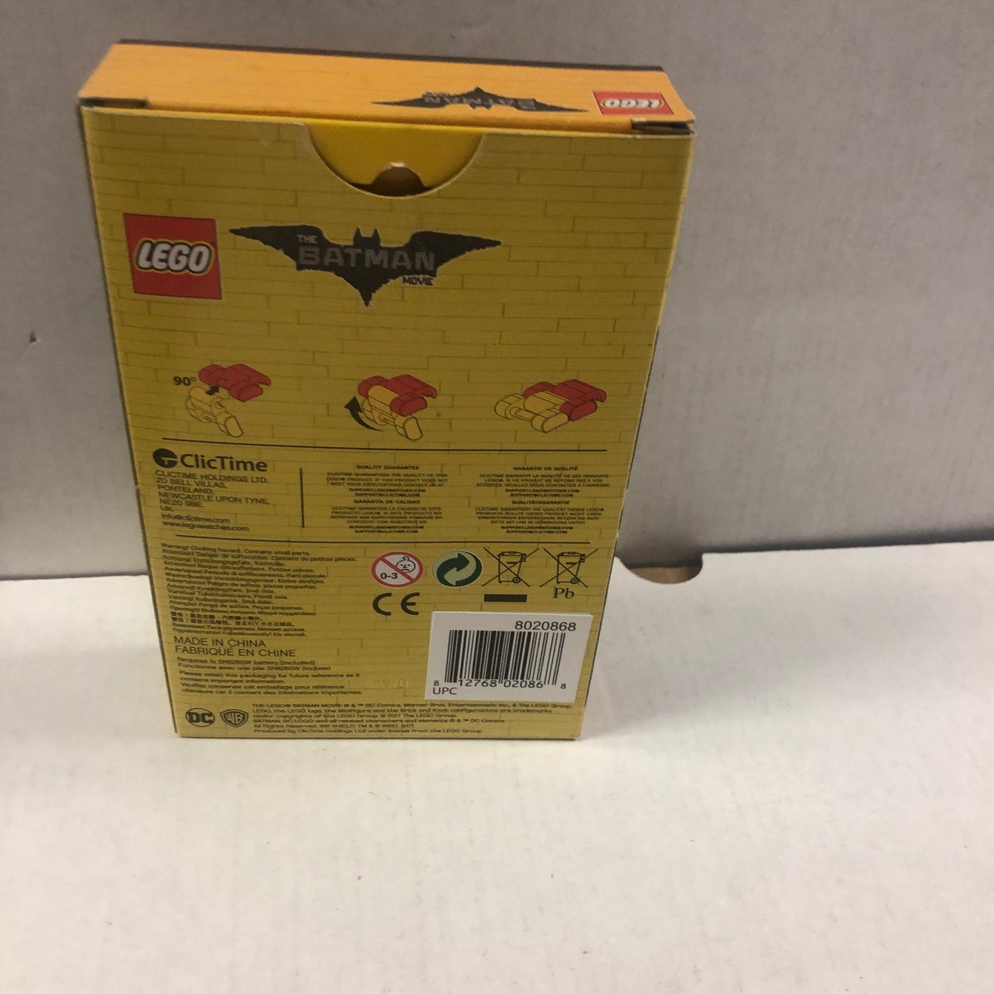 LEGO LEGO THE BATMAN MOVIE ROBIN LEGO WATCH GREAT CONDITION