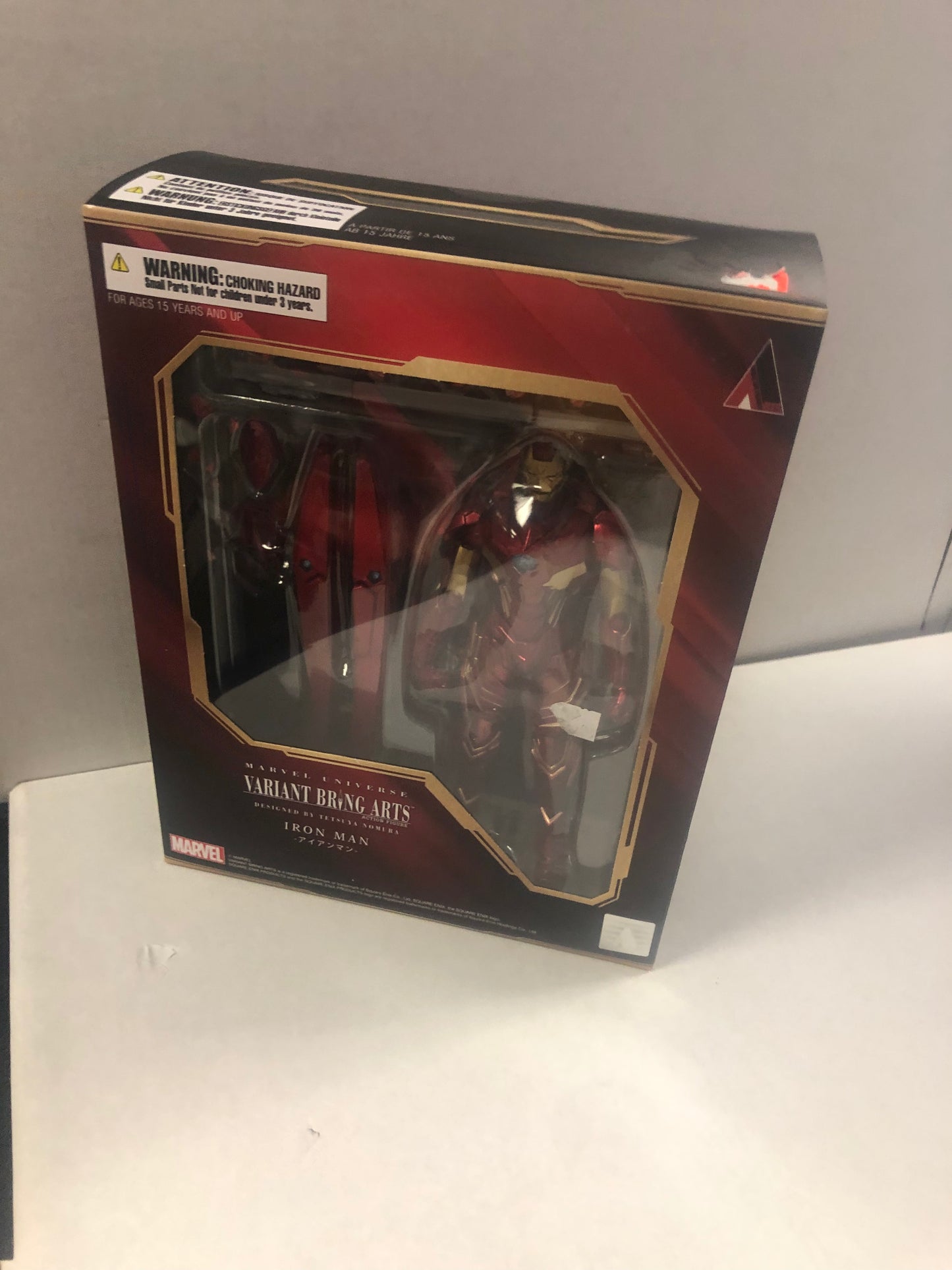 SQUARE ENIX MARVEL UNIVERSE VARIANT BRING ARTS IRON MAN BY TETSYA NOMURA EXCELLENT CONDITION