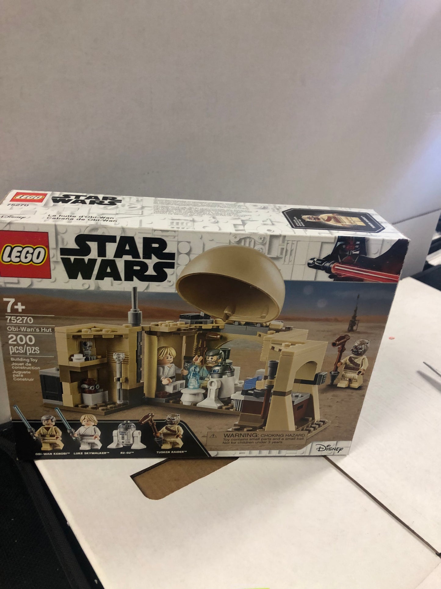 LEGO STAR WARS SET 75270 OBI-WANS HUT GOOD CONDITION SMALL TEAR ON FRONT OF BOX