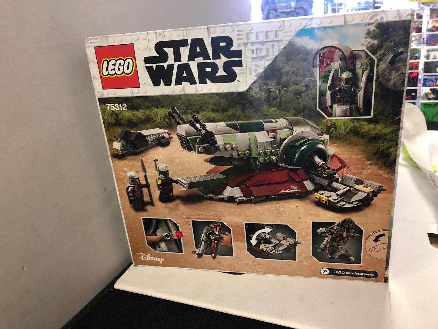 LEGO STAR WARS SET 75312 BOBA FETTS STARSHIP EXCELLENT CONDITION