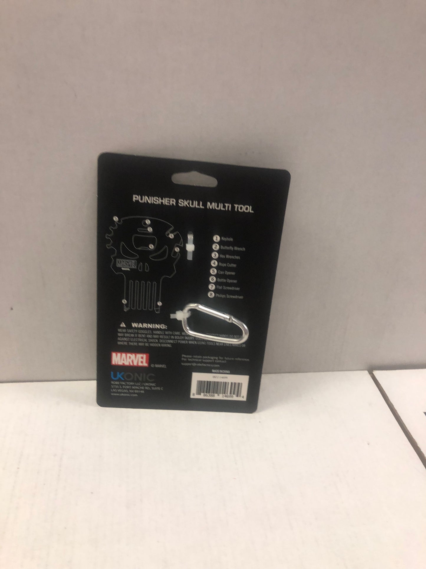 UKONIC PUNISHER SKULL MULTI TOOL (BRAND NEW)