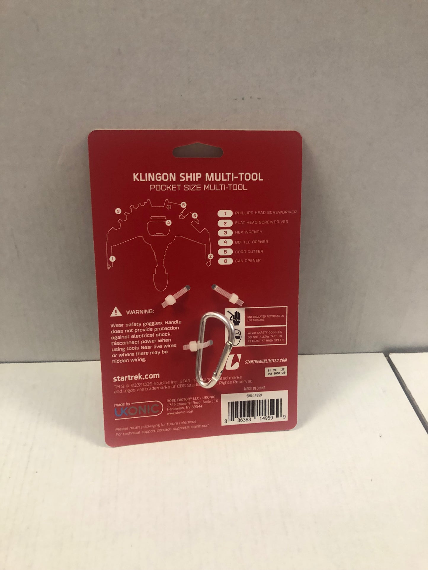 UKONIC KLINGON SHIP MULTI TOOL