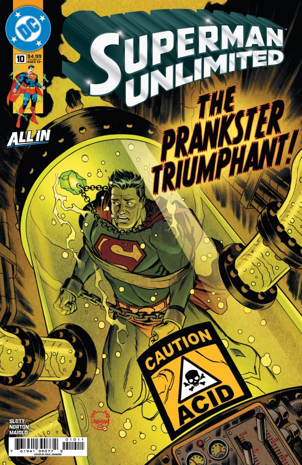 DC COMICS SUPERMAN UNLIMITED #10 CVR A DAVE JOHNSON
