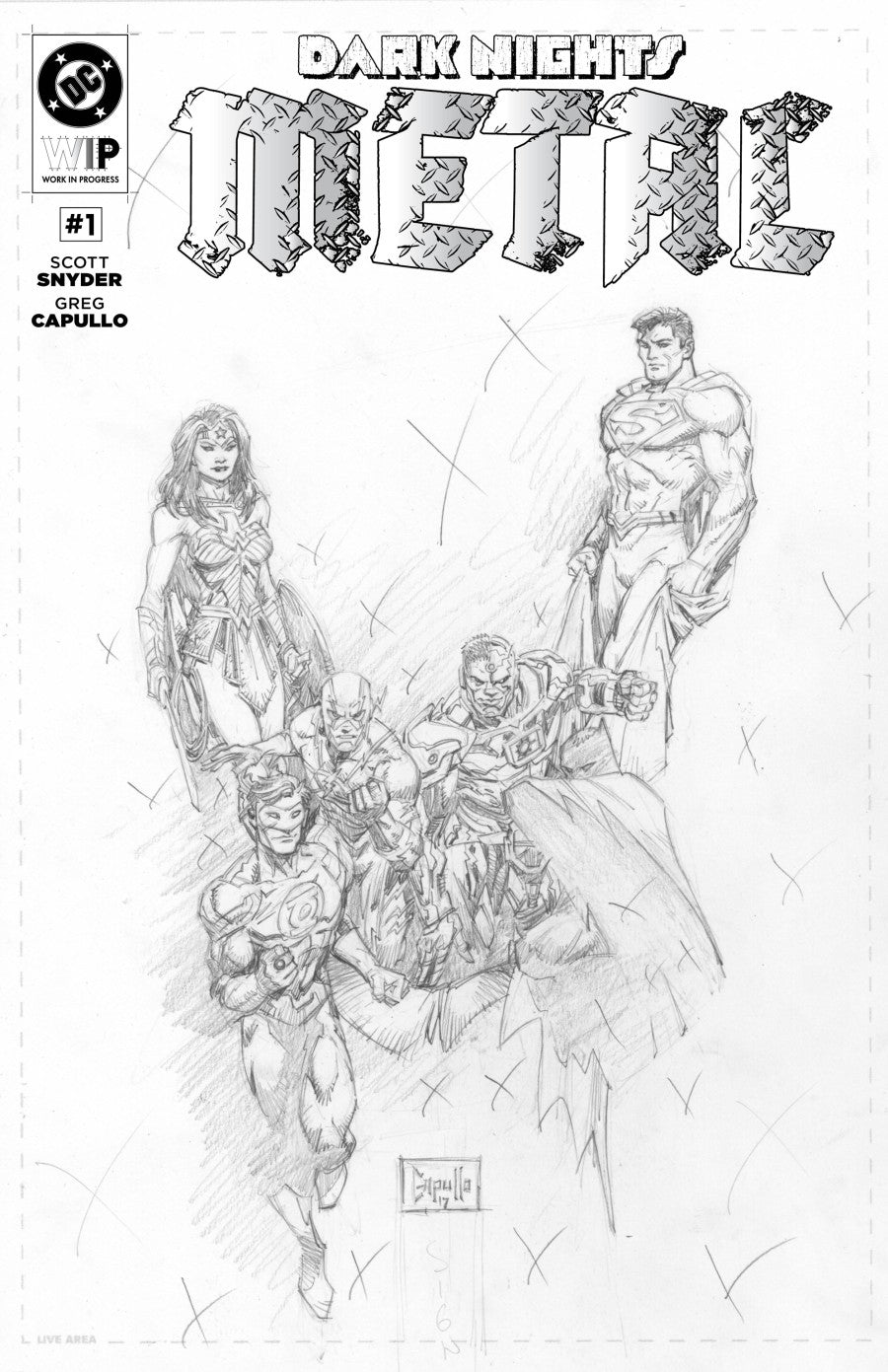 DC W.I.P. DARK NIGHTS METAL #1