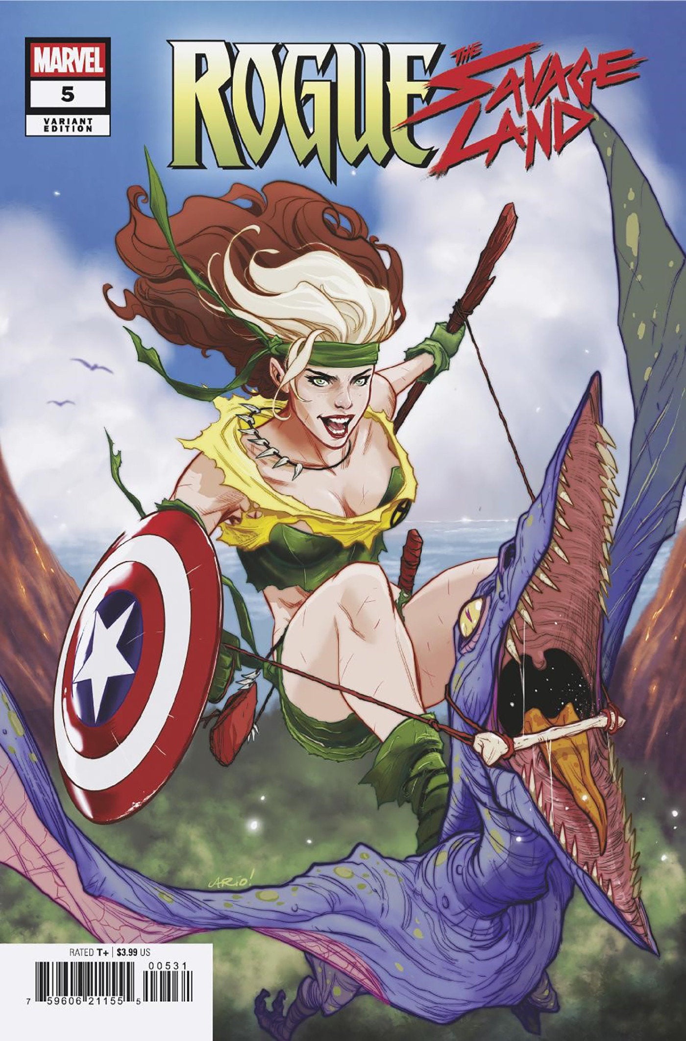 MARVEL COMICS ROGUE: THE SAVAGE LAND #5 ARIO ANINITO